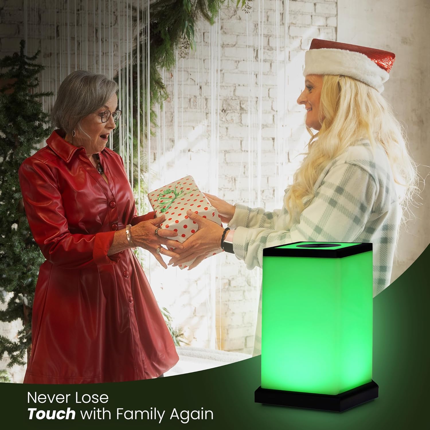 Friendship Lamp by Filimin Modern - Best Friend Lamps Wi-Fi Touch Lamp LED Light for Long-Distance, Connection, Relationship, Friendship, Gifts, Love, 200+ Colors, App Setup - Set of 2