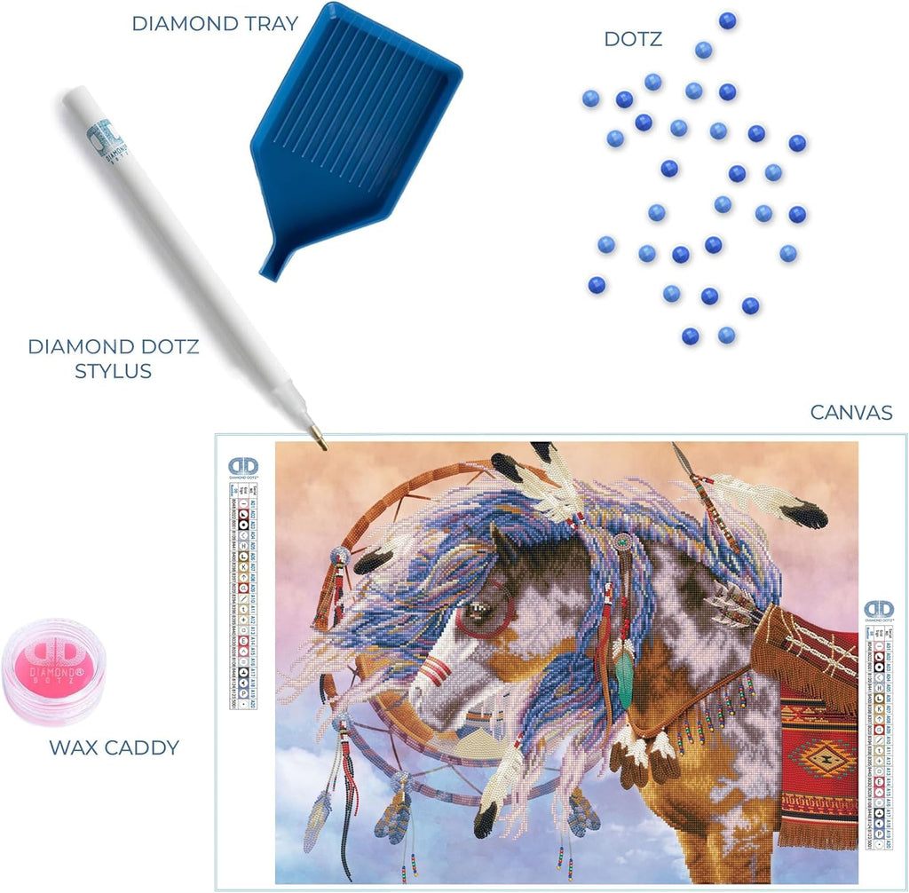 DIAMON DOT Drea Weave Diamon Paintin Kit fo Adult Diamon Ar Kit Relaxin Creativ Craf Ki wit Dot Gem 22.4x29.5