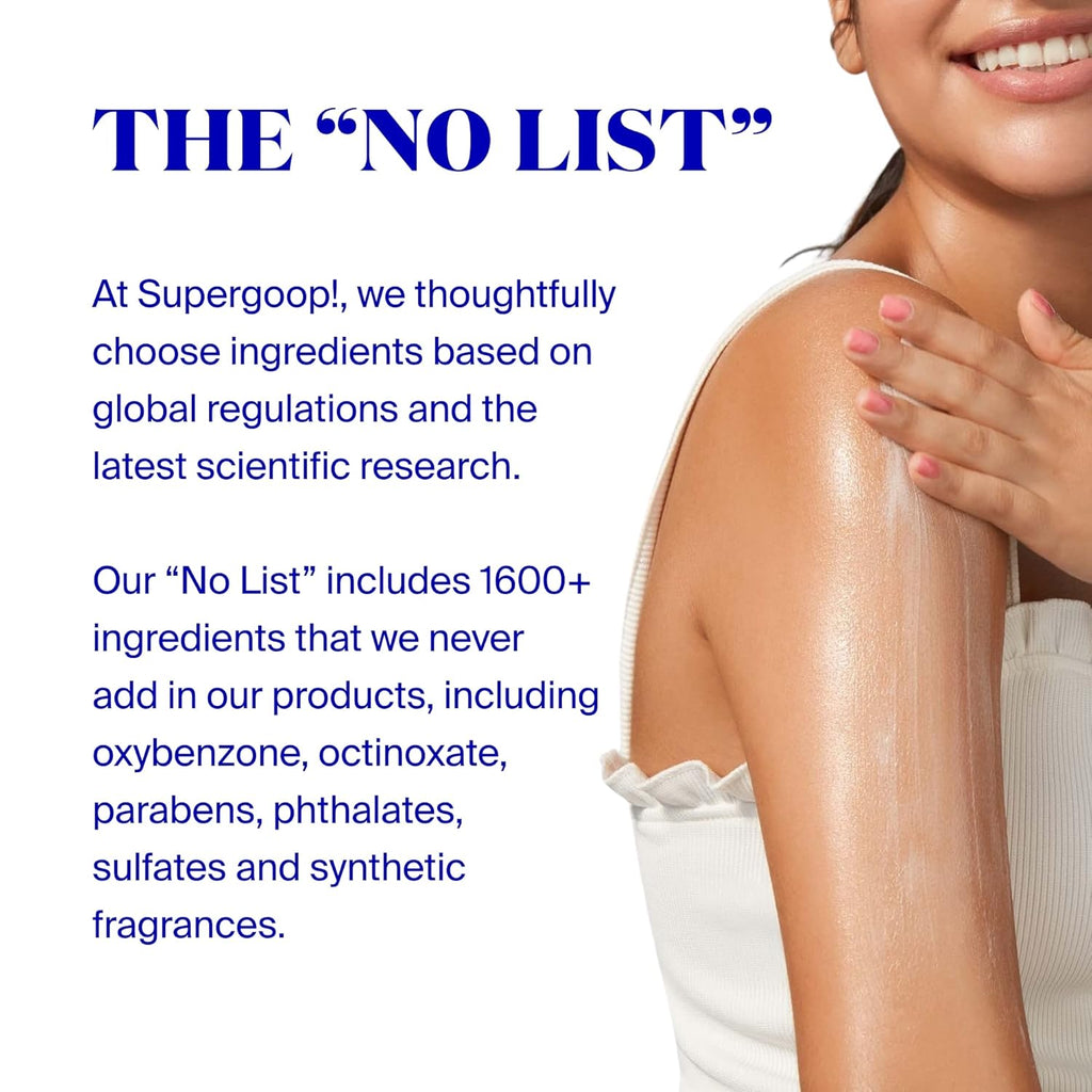 Supergoop Glo Stick . o SP 5 PA+++ Dr Oi Sunscree Stic fo Fac Bod Brighten Hydrate fo Health Glo Mess-Free Travel-Friendl SPF