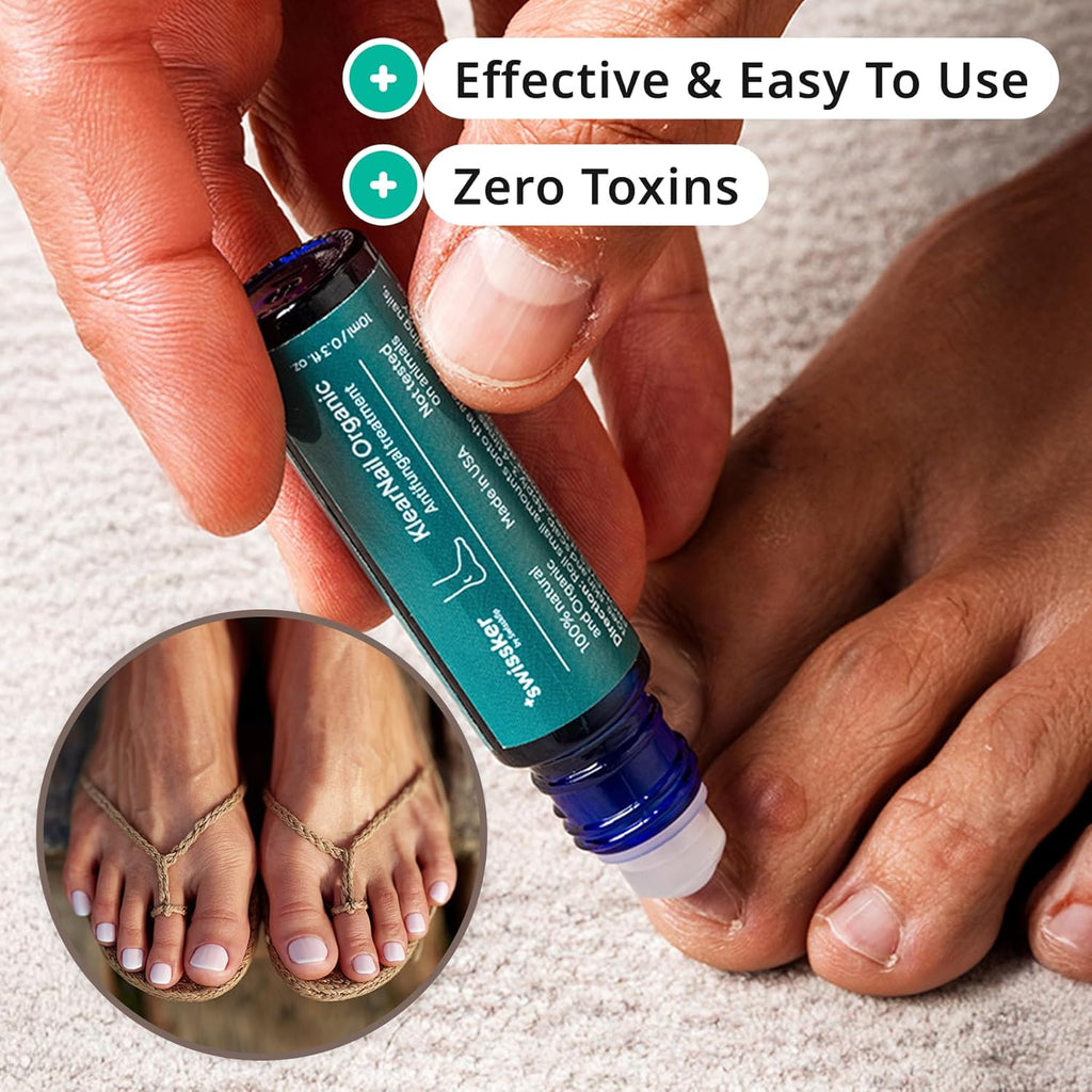 Swissklip KlearNail Toenail Stick | Medi-Care Treatment | Natural Solution for Healthy Nails I Suitable For Foot, Toe, and Fingernail I For Brittle Toenails ¨C 10ml / 0.3 Fl. Oz. Pack 1 - Made in USA