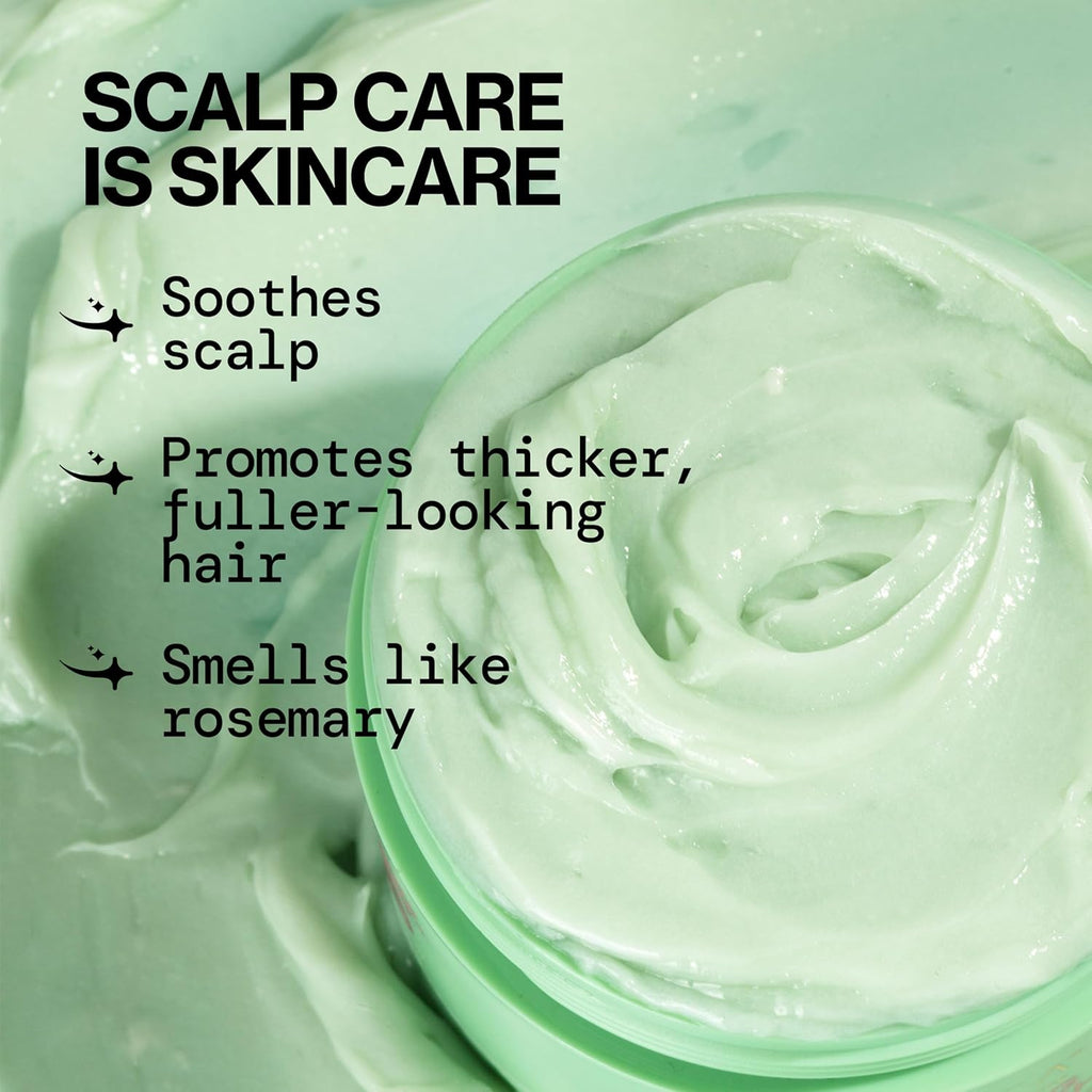 Pacifica Scalp Smoothie Hydrating Scalp Treatment Leave-On Hair Mask, Cooling Relief for Dry, Flaky, Itchy Scalp Thinning Hair, Vegan Cruelty-Free, 6 fl oz