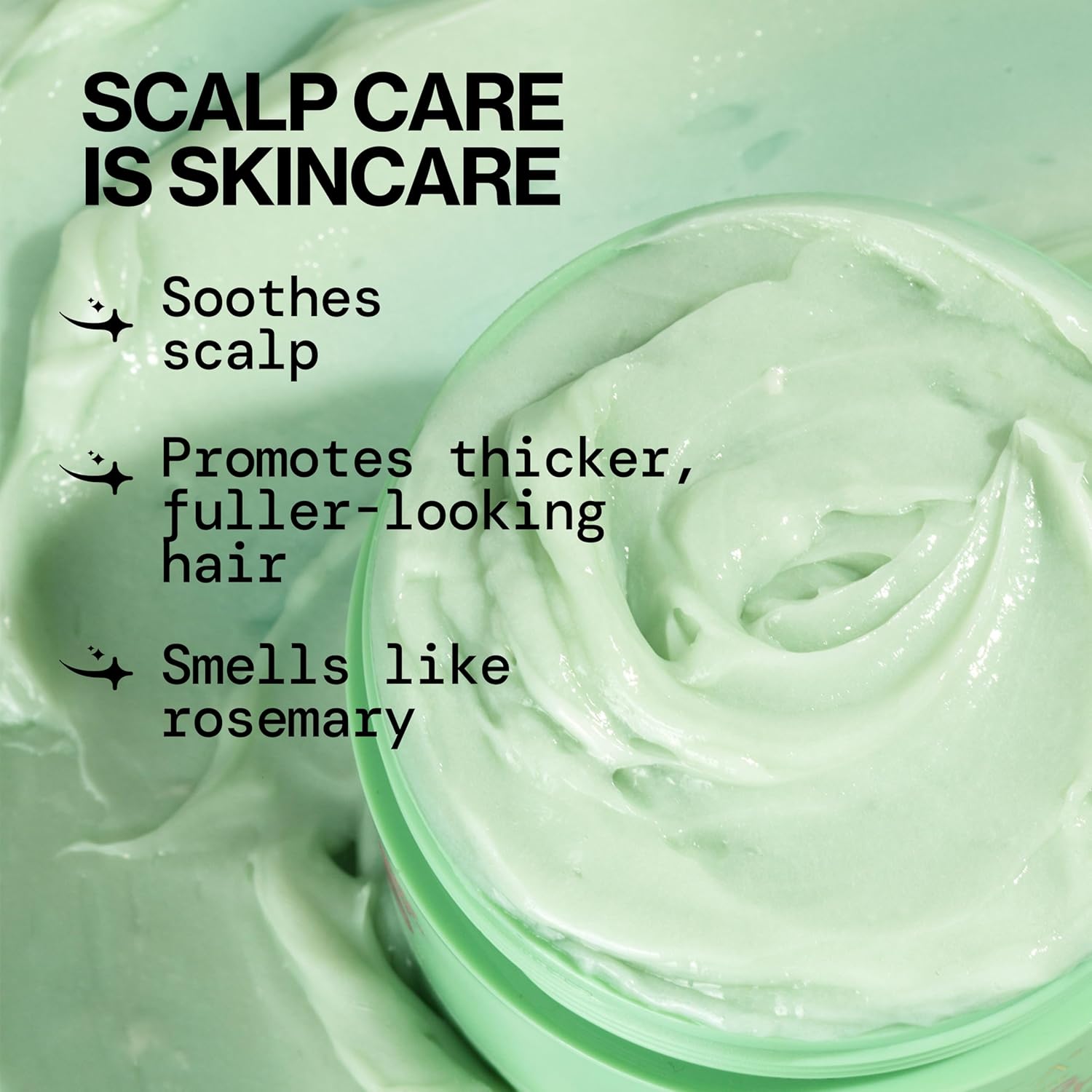 Pacifica Scalp Smoothie Hydrating Scalp Treatment Leave-On Hair Mask, Cooling Relief for Dry, Flaky, Itchy Scalp Thinning Hair, Vegan Cruelty-Free, 6 fl oz