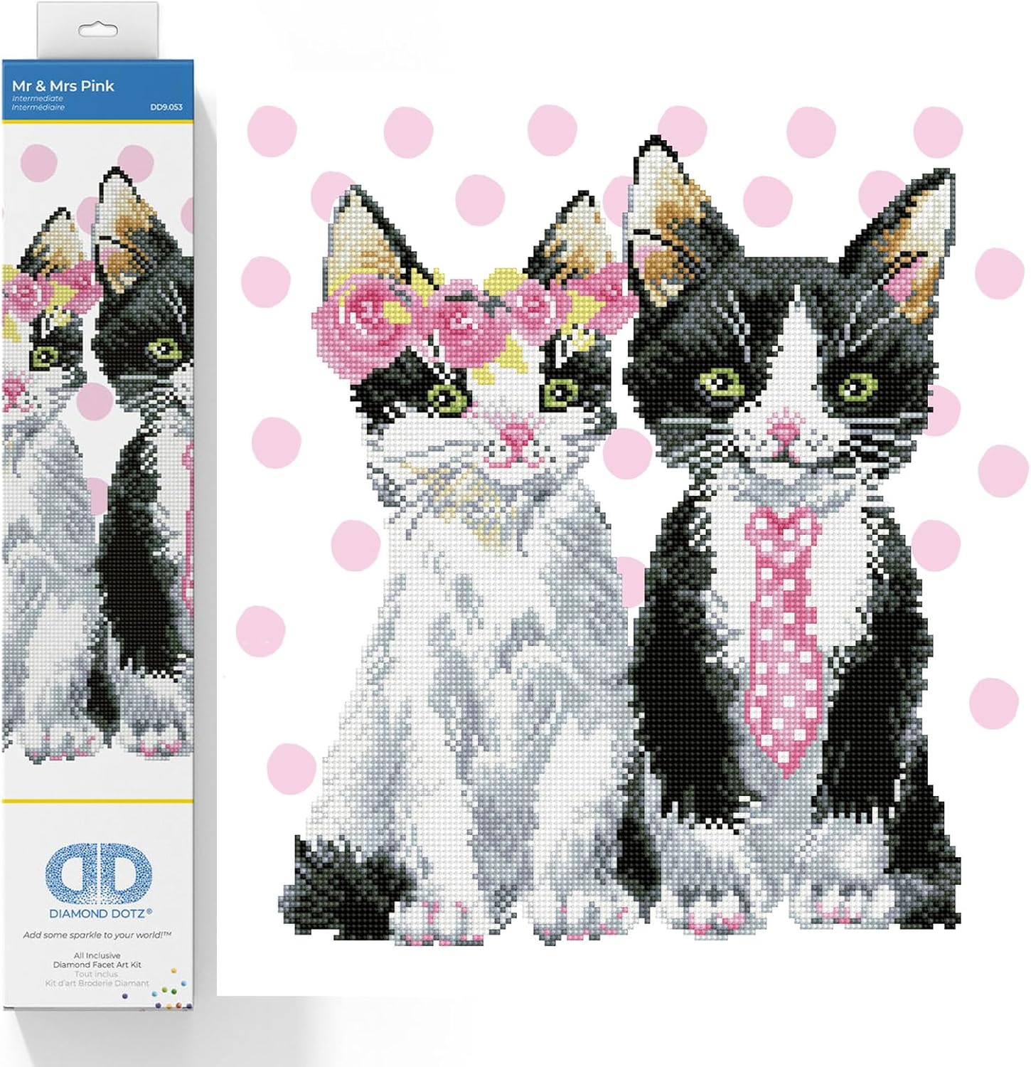 DIAMON DOT M Mr Pin Ca Diamon Paintin Kit fo Adult Diamon Ar Kit Relaxin Creativ Craf Ki wit Dot Gem 16.5inchx18.5inch
