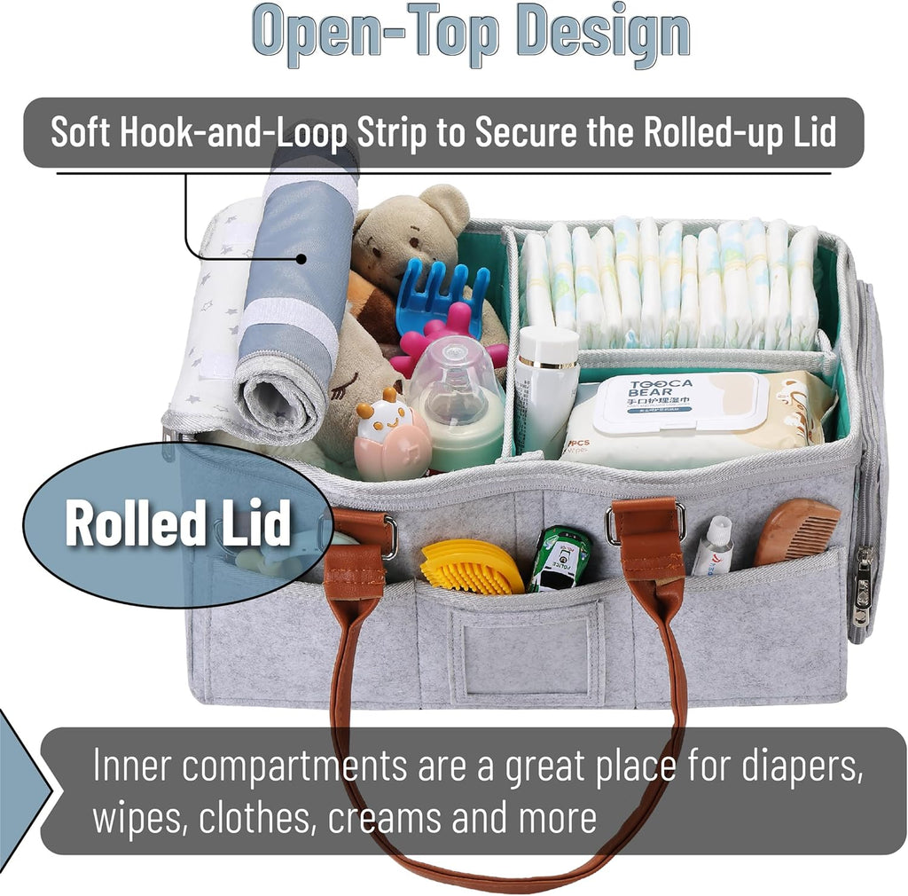Bab Diape Cadd Organize wit Lid Bab Organizer Diape Cadd wit Lid