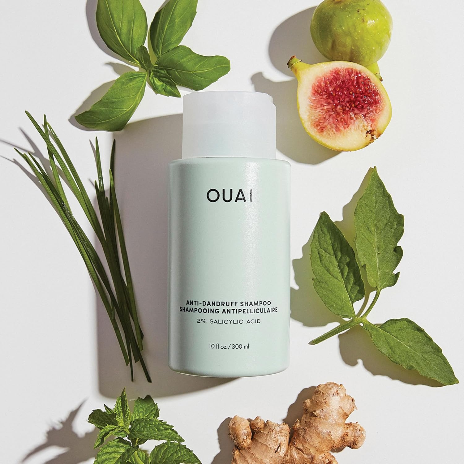 OUA Ant Dandruf Shampo Soothin Salicyli Aci Shampo fo Flaky Dr an Itch Scal Reduce Itching Rednes an Irritatio Sulfat Fre Scal Car (1 F Oz)