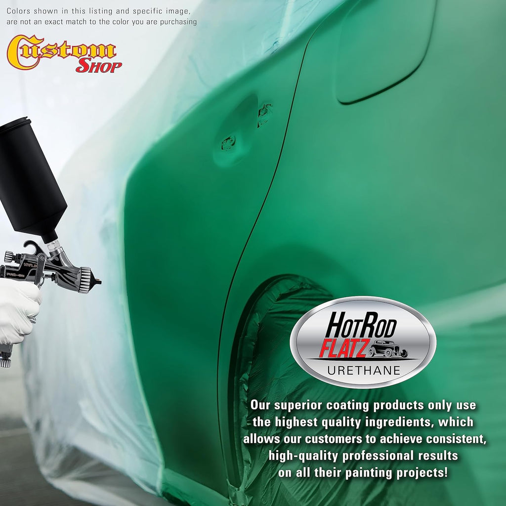 Custo Sho Emeral Gree Metalli Ho Ro Flat Fla Matt Sati Urethan Aut Pain Complet Gallo Pain Ki Professiona Lo Shee Automotive Ca Truc Coating 4: Mi Ratio