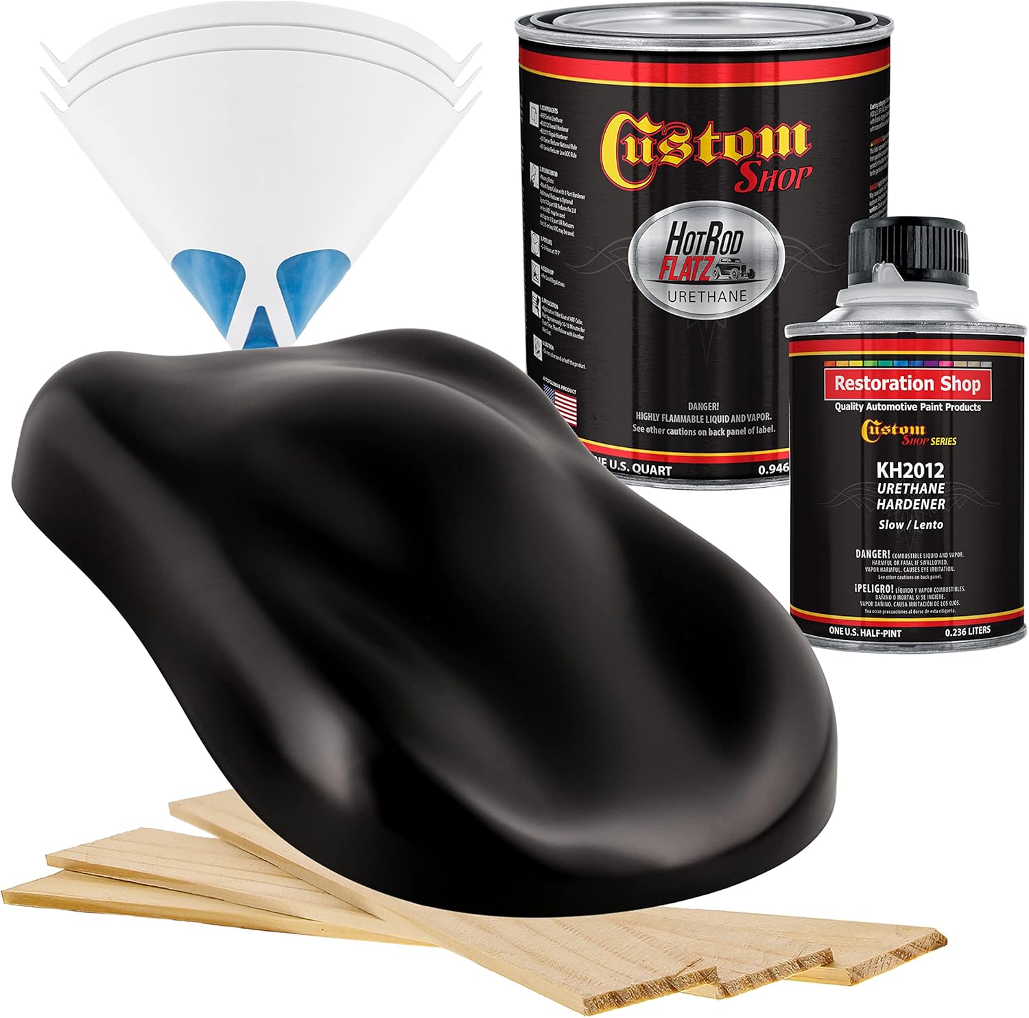 Custo Sho Boulevar Blac Ho Ro Flat Fla Matt Sati Urethan Aut Pain Complet Quar Pain Ki Professiona Lo Shee Automotive Ca Truc Coating 4: Mi Ratio