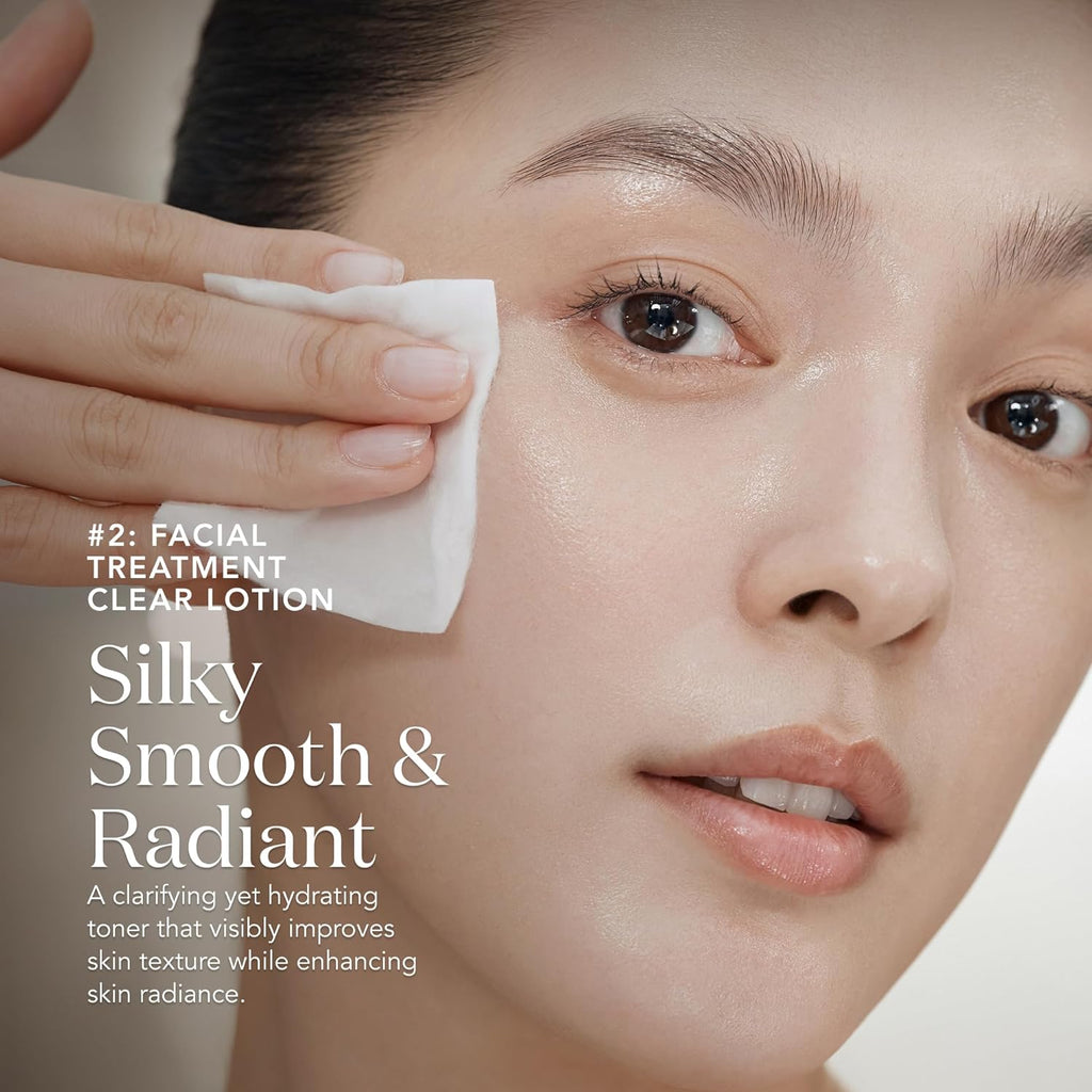 SK-I Bes Seller Skincar Gif Se Ant Agin Skincar Se Include Ful Siz Facia Essence Trave Siz Cleanser Tone Fac Crea Shee Mask ( Count)