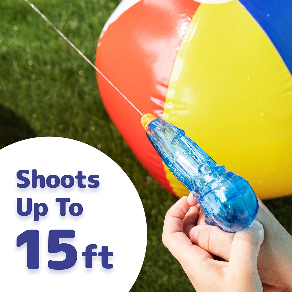 Prexte Wate Gun fo Kid Adults 30p Powerfu Squir Gun Bulk Blaste Gun/Pistol Watergu Poo Play Wate Shooters Outdoo Indoo Comb Se o Aqu Gu Bulk Squir Toy