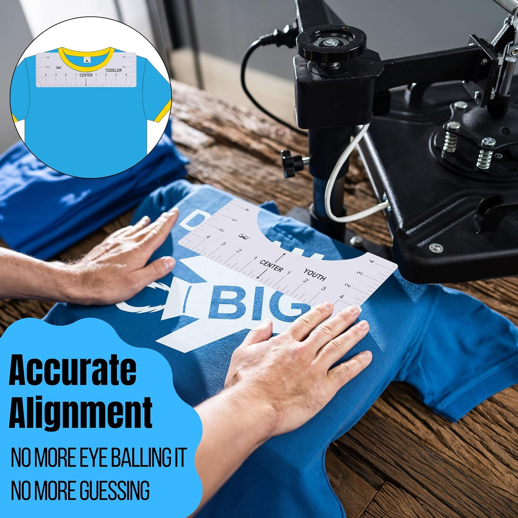 Tshir Ruler pcs Tshir Alignmen Tool Shir Rule fo Viny Alignment Rule fo Childre Yout Adult Hea Pres Accessories Tshir Rule Guide Shir Ruler t Cente Designs