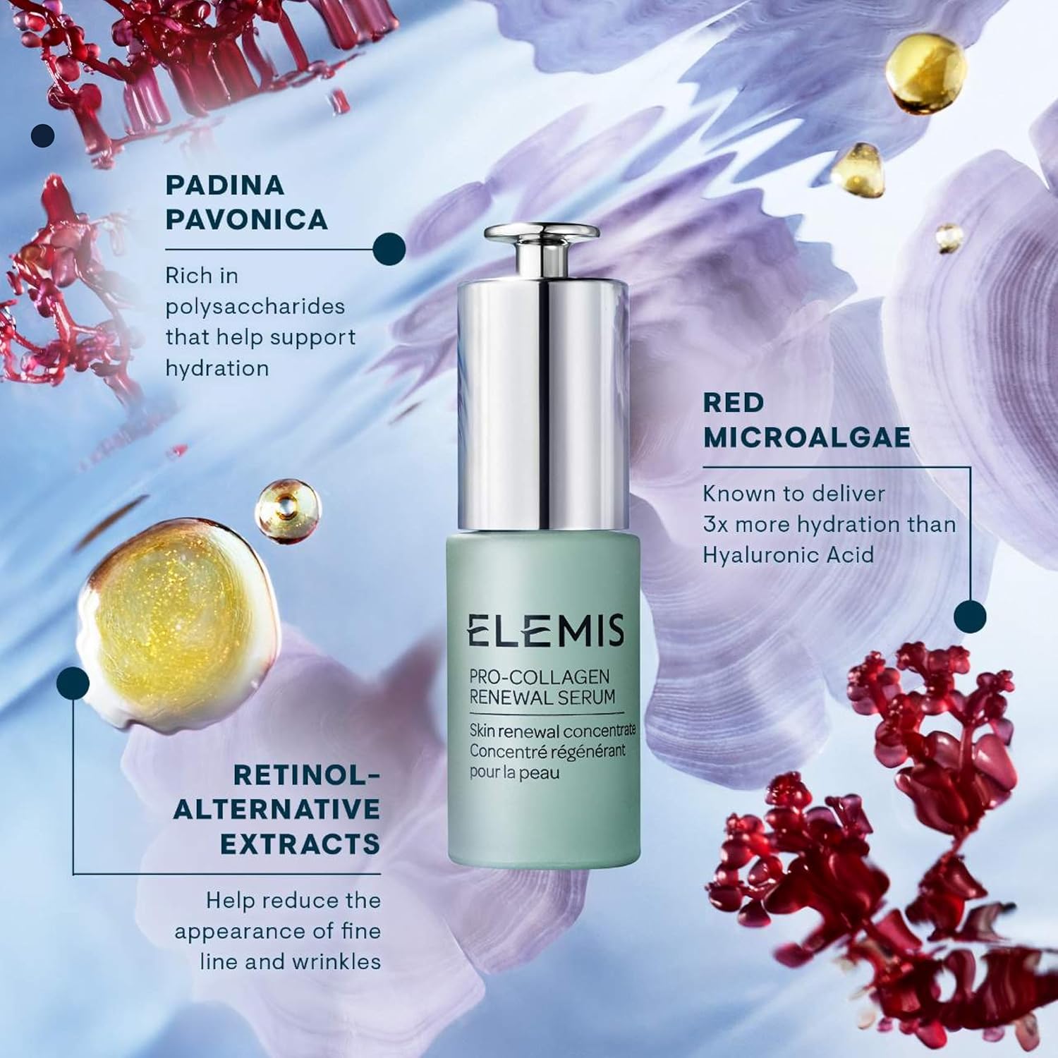 ELEMI Pro-Collage Renewa Seru 15ml Gentl Retino Alternativ fo Smoothin Fin Line Wrinkles