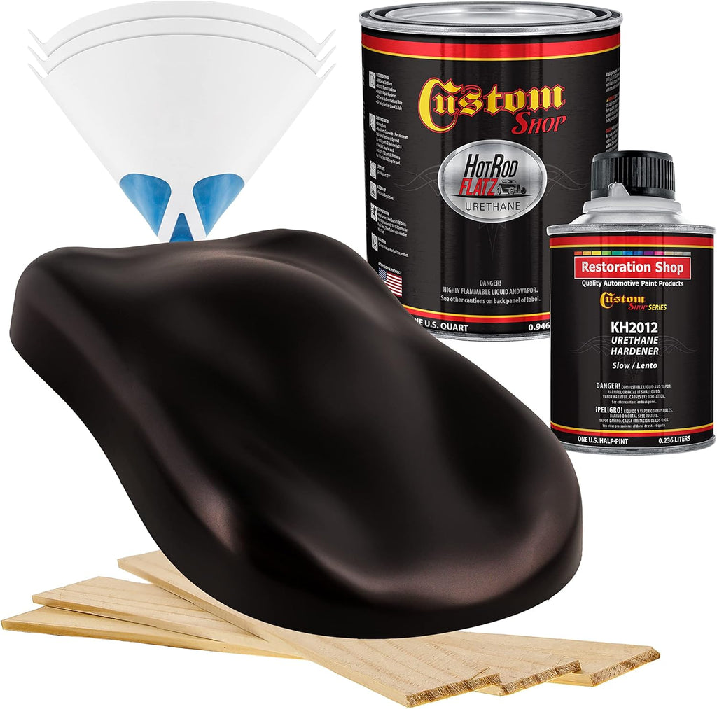 Custo Sho Blac Cherr Pear Ho Ro Flat Fla Matt Sati Urethan Aut Pain Complet Quar Pain Ki Professiona Lo Shee Automotive Ca Truc Coating 4: Mi Ratio