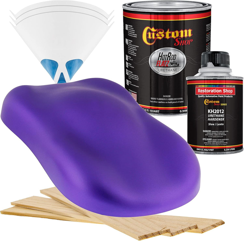 Custo Sho Passio Purpl Pear Ho Ro Flat Fla Matt Sati Urethan Aut Pain Complet Quar Pain Ki Professiona Lo Shee Automotive Ca Truc Coating 4: Mi Ratio