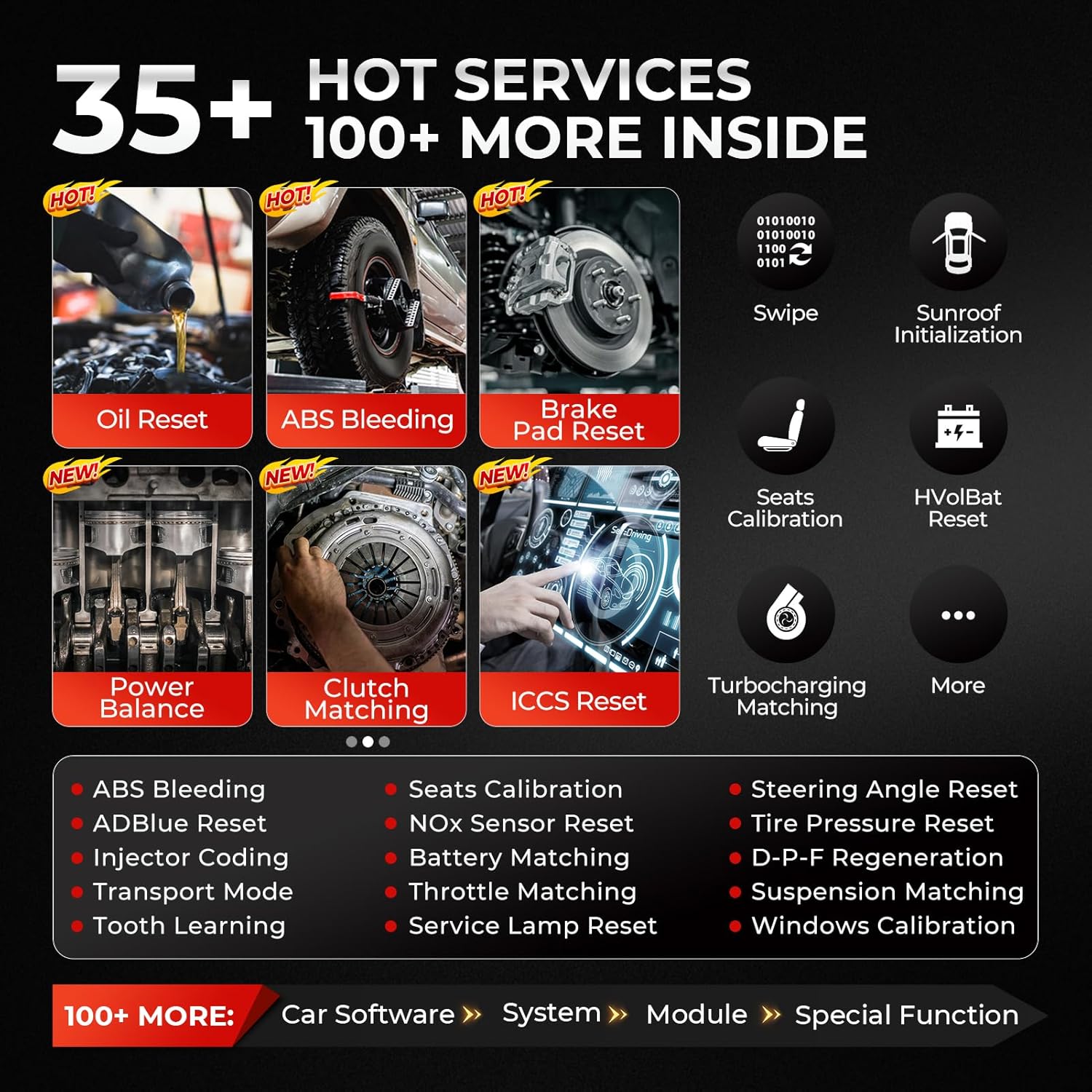 Launc X43 CRP919 OBD Scanner Bidirectiona Sca Too A X431 EC Codin Ca Scanner CANF DOIP FC SGW 35 Services Androi 10.0 Activ Test Al Syste Diagnosti Tool 150 Brands