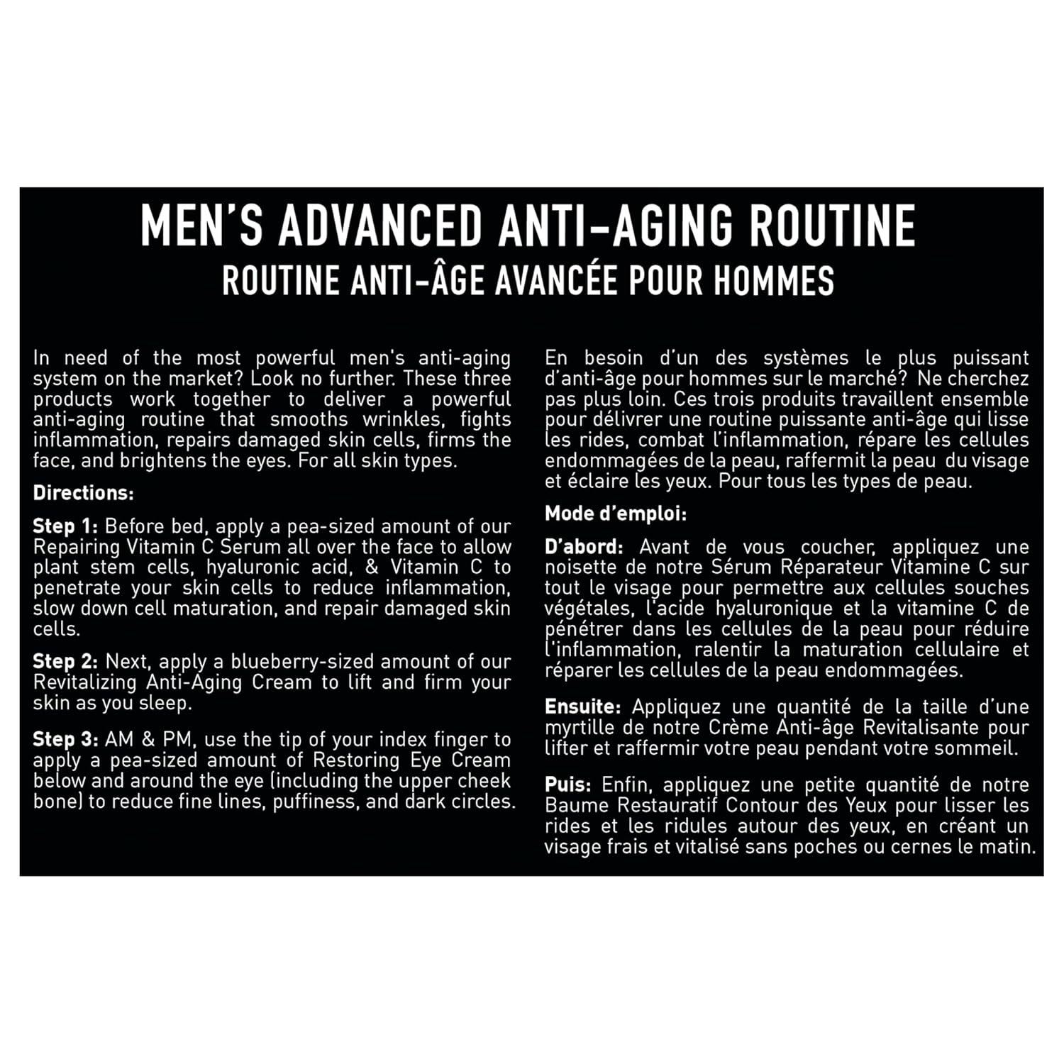 Brickel Men' Advance Anti-Agin Ski Car Routine Nigh Fac Cream Vitami Facia Seru an Ey Cream Natura an Organic Scented Ski Car Gif Set