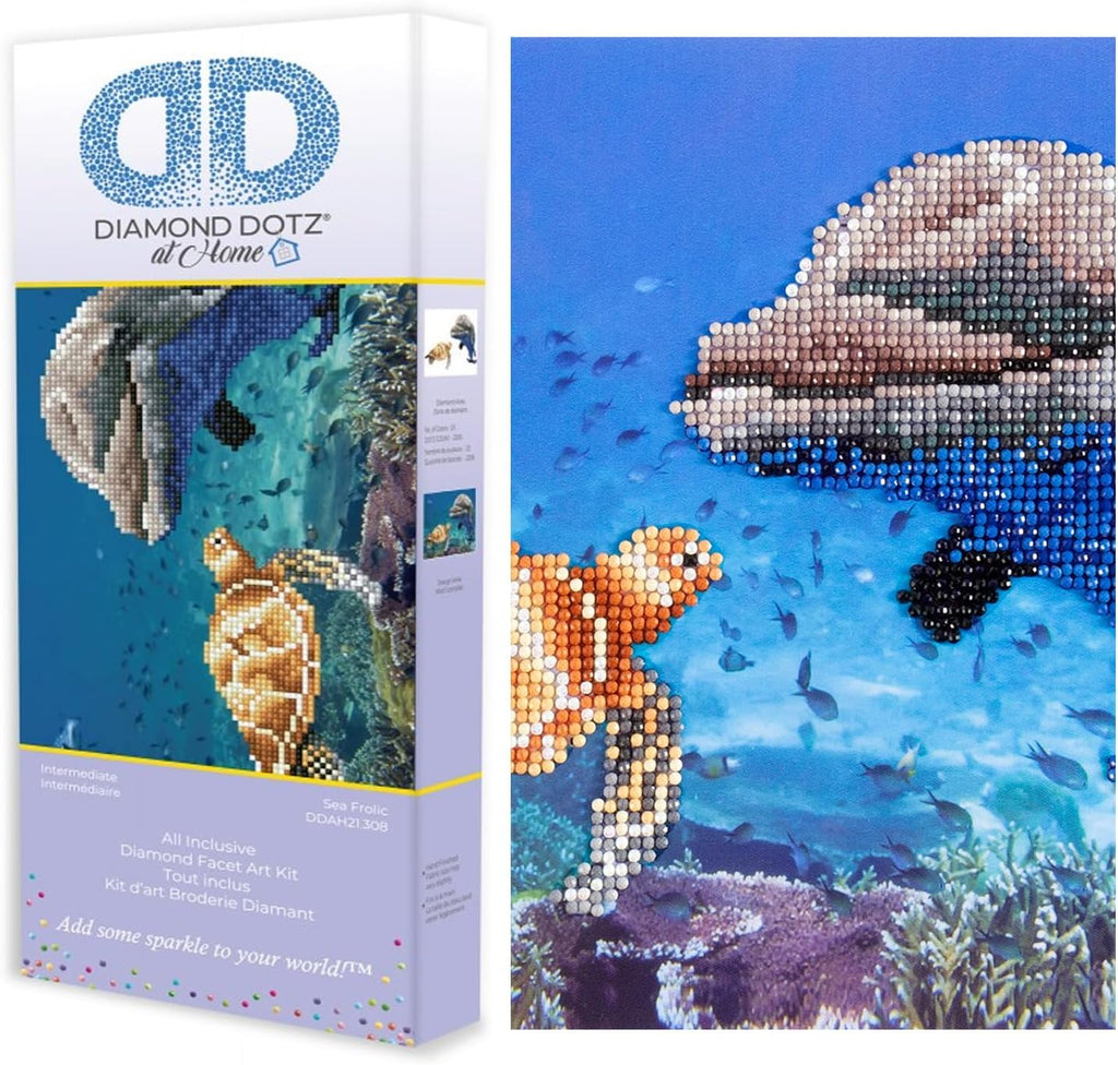DIAMON DOT a Hom Se Froli Diamon Paintin Kit fo Adult Diamon Ar Kit Relaxin Creativ Craf Ki wit Dot Gem 11.8x7.9