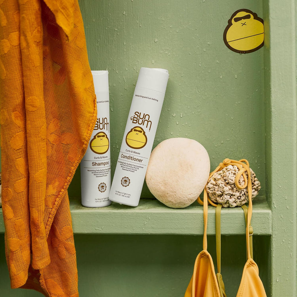 Su Bu Curl Conditione Moisturizin Hai Treatmen fo Wav an Curl Hai Friz Fre Finis Enric wit Coconu Oi an Seawee Protei U Protectin Vega an Cruelt Fre 1 oz