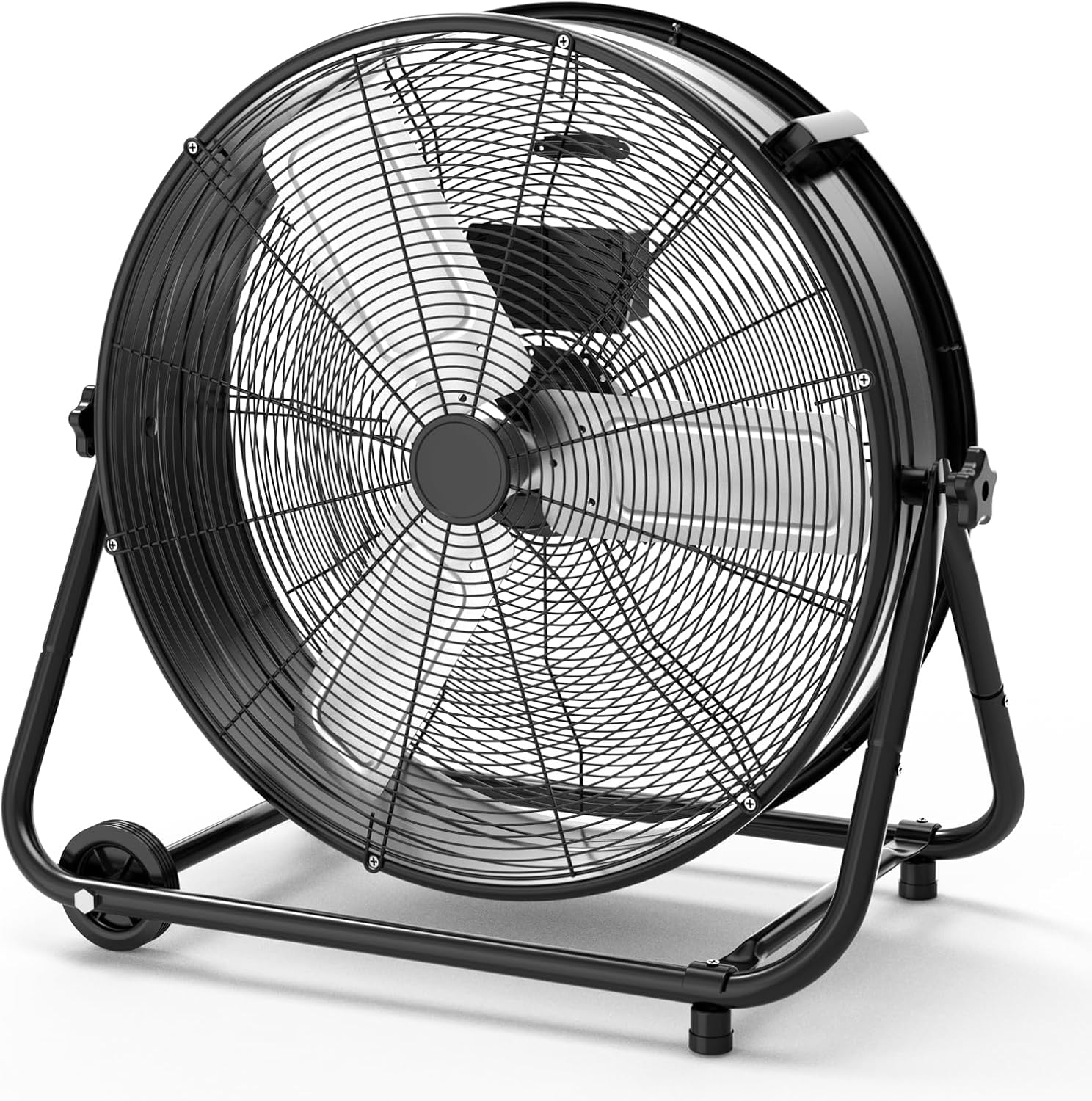 Towallmar 2 Inc Hig Velocit Industria Dru Fan Spee Heav Dut Meta Floo Fan 36 Degre Til Barre Fa fo Warehouse Workshops Garage Factor an Basement