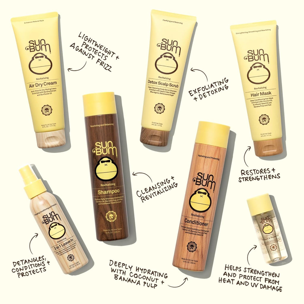 Su Bu Revitalizin Conditione Hydratin an Nourishin Hai Smoothe an Strengthen U Protectin Vega Mad Withou Paraben 1 oz