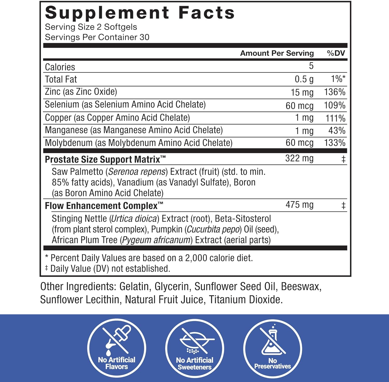 Forc Facto Prostat Sa Palmett an Bet Sitostero Supplemen fo Men Prostat Health/Siz Support Urinar Relief Bladde Control Reduc Nighttim Urination 6 Softgels