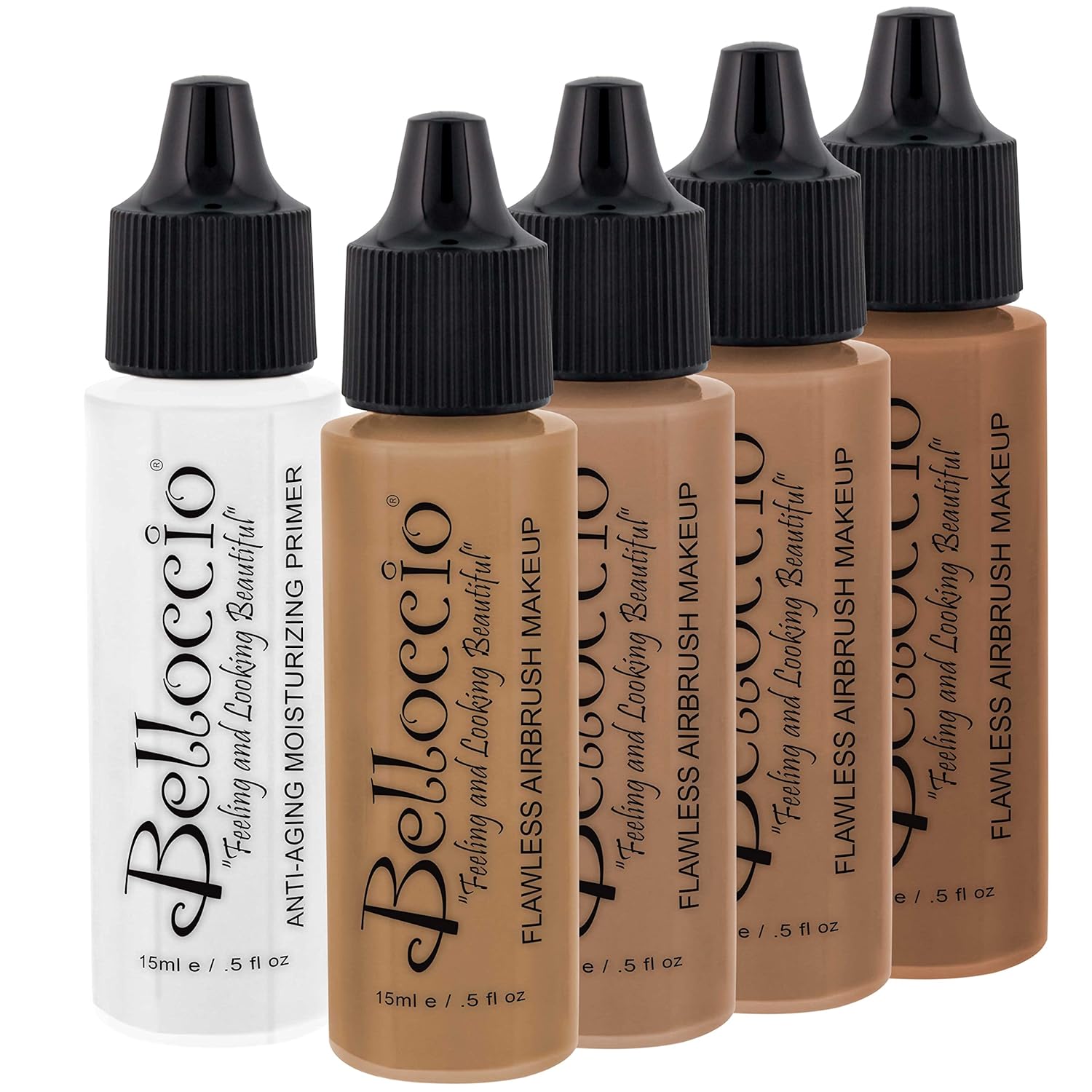 Bellocci Ta Colo Shad Foundatio Se Professiona Cosmeti Airbrus Makeu i 1/ o Bottles