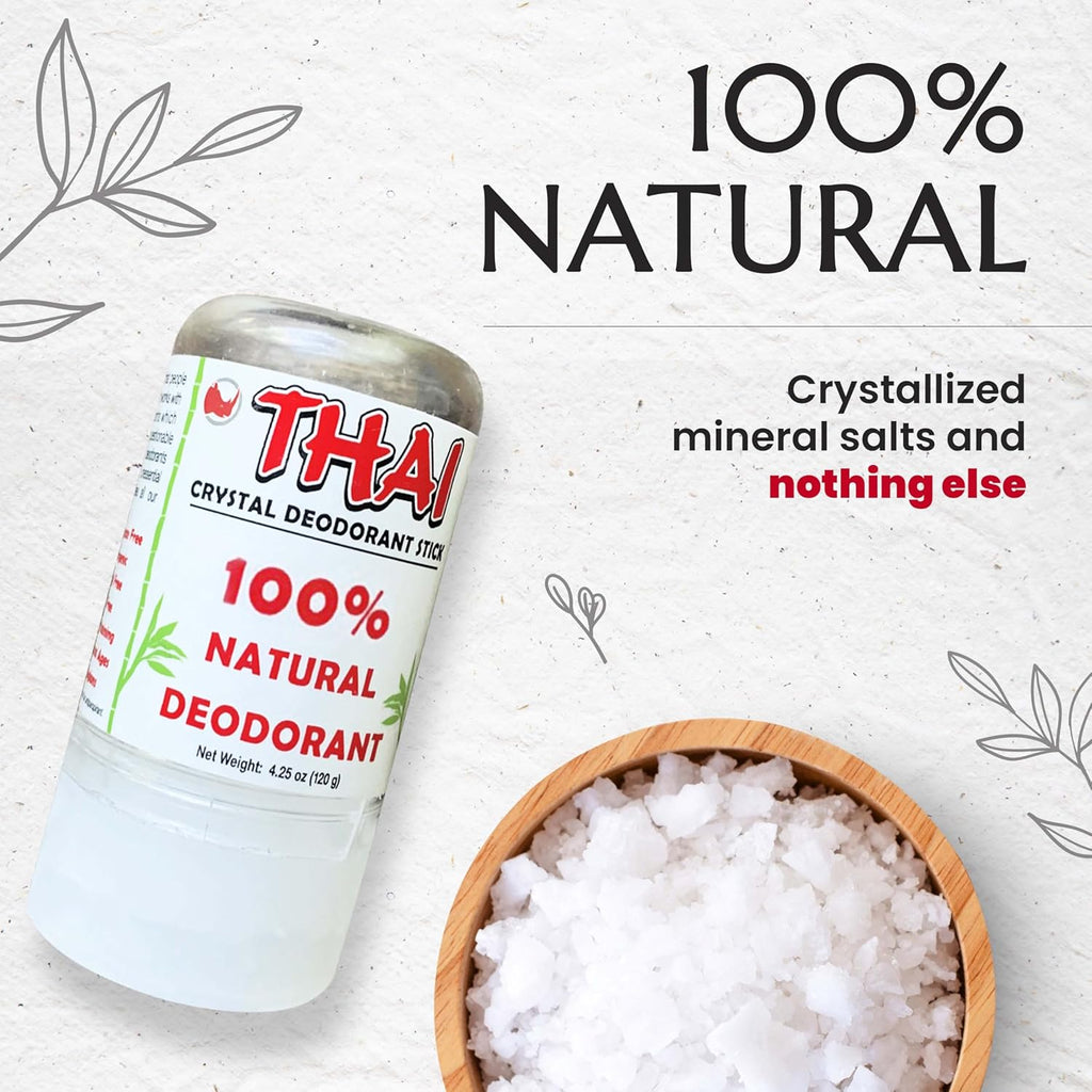 2-PAC Tha Deodoran Stone Clinicall Teste Crafte i US Dermatologis Approve Natura Crysta Sal Odo Protectio fo Men Wome Teens