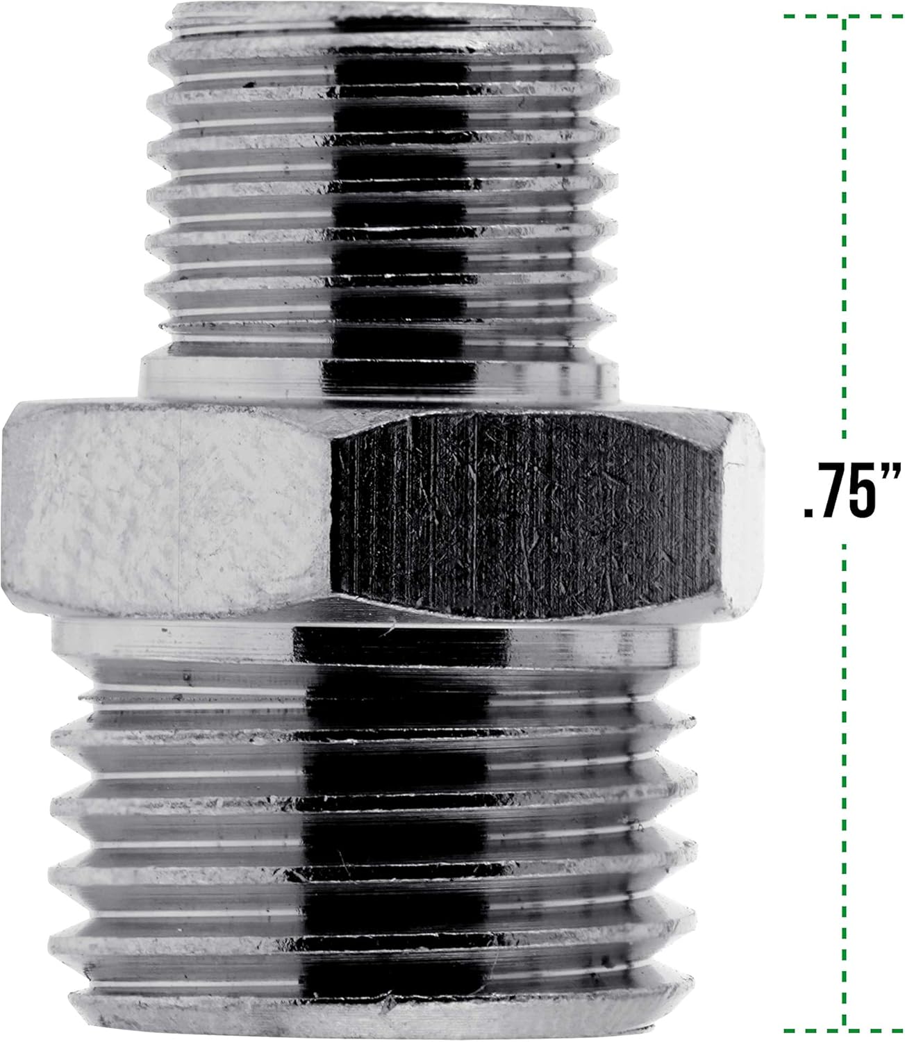 Maste Airbrus Bran 1/8inc BS Mal t 1/4inc BS Mal Airbrus Adapte Fitting Conversio Adapte Nipple Connecto fo Airbrus Hose an Compressors