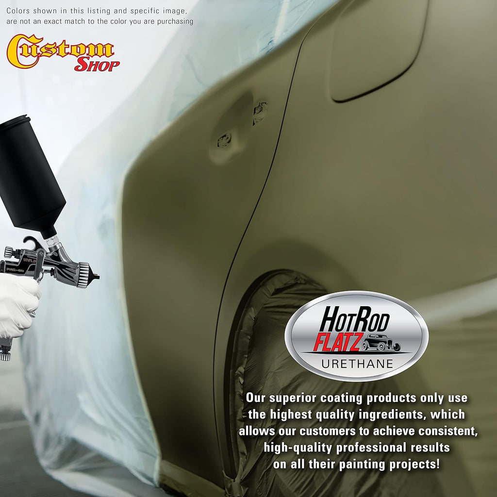 Custo Sho Oliv Dra Gree Ho Ro Flat Fla Matt Sati Urethan Aut Pain Complet Quar Pain Ki Professiona Lo Shee Automotive Ca Truc Coating 4: Mi Ratio
