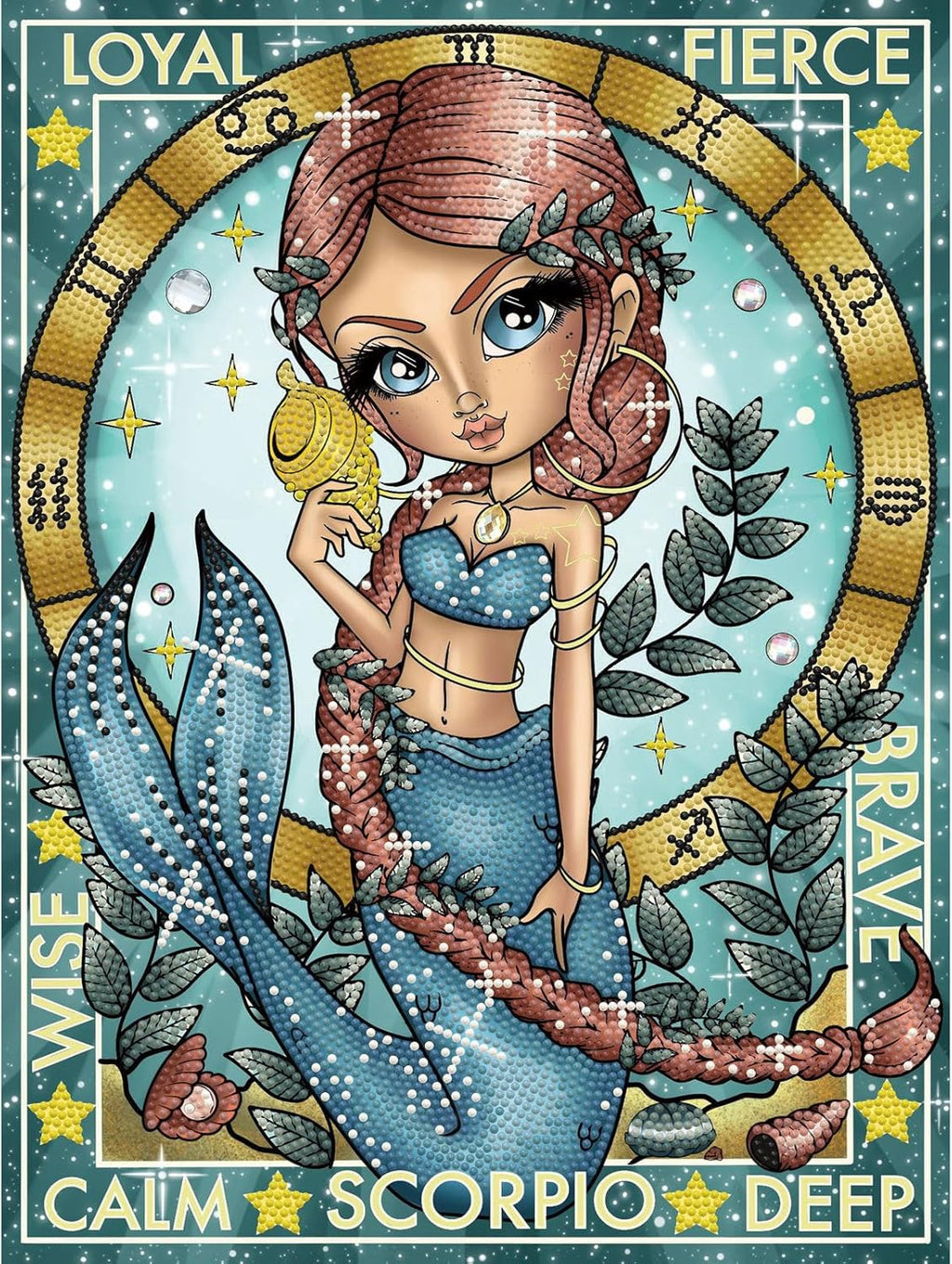DIAMON DOT Scorpi Diamon Paintin Kit fo Adult Diamon Ar Kit Relaxin Creativ Craf Ki wit Dot Gem 15.8x11.8
