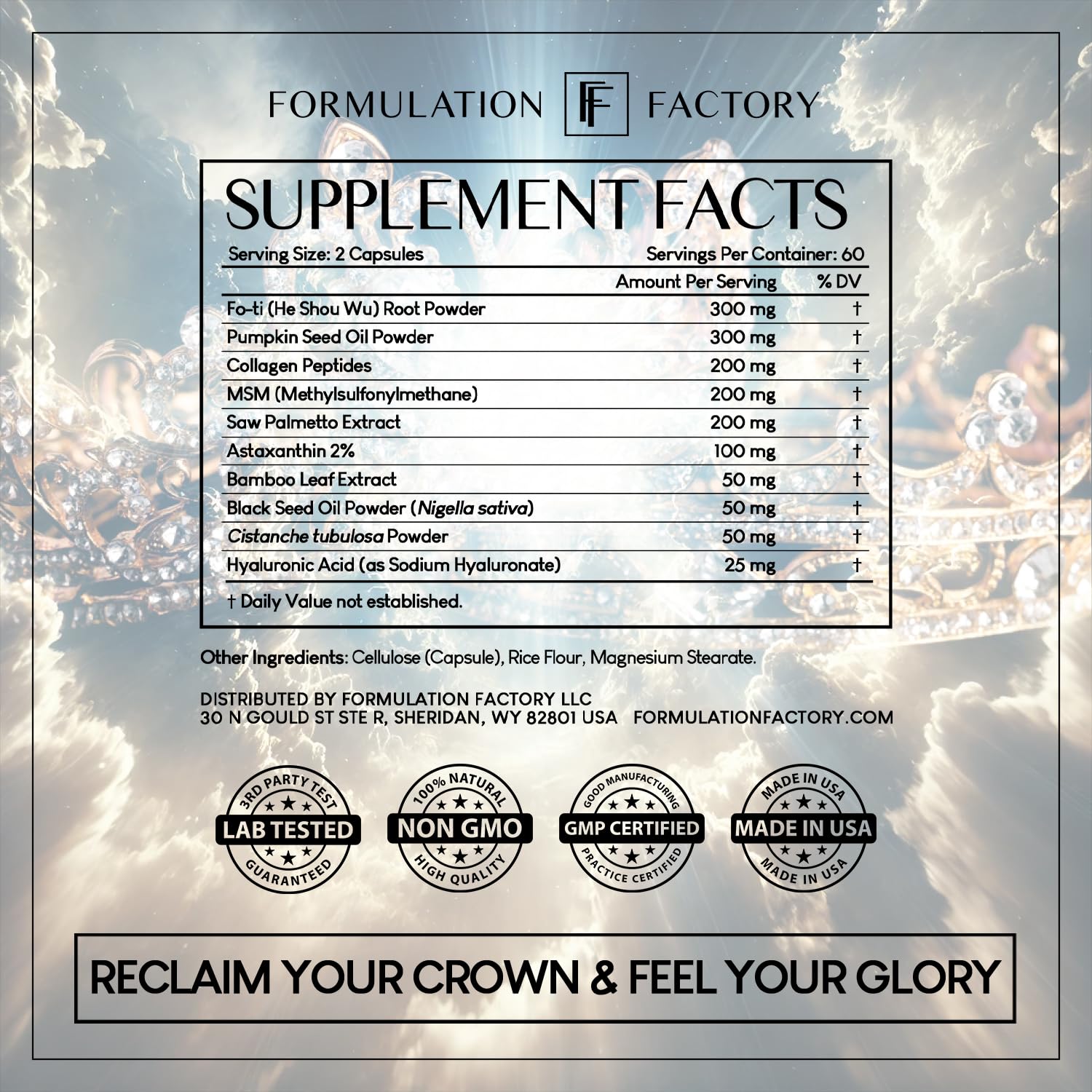 Formulatio Factor Crow o Glor Mel Mod (Bundle)