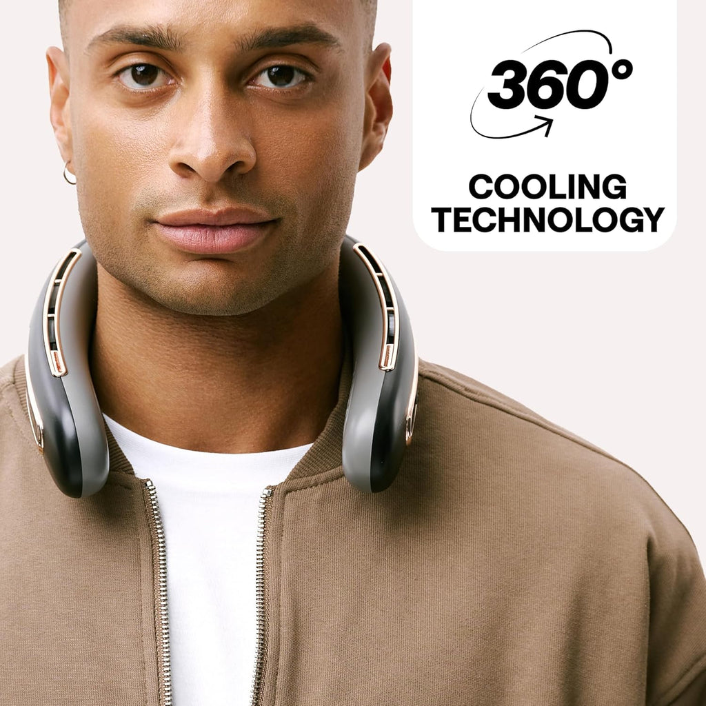 Persona Nec Fa Rechargeabl 400 mA Portabl Fa Necklac fo Travel Gym Offic Wearabl Ai Conditione Uniqu Gift fo Me Wome Nec Coolin Wra Plu Ey Mas Cleanin Brush