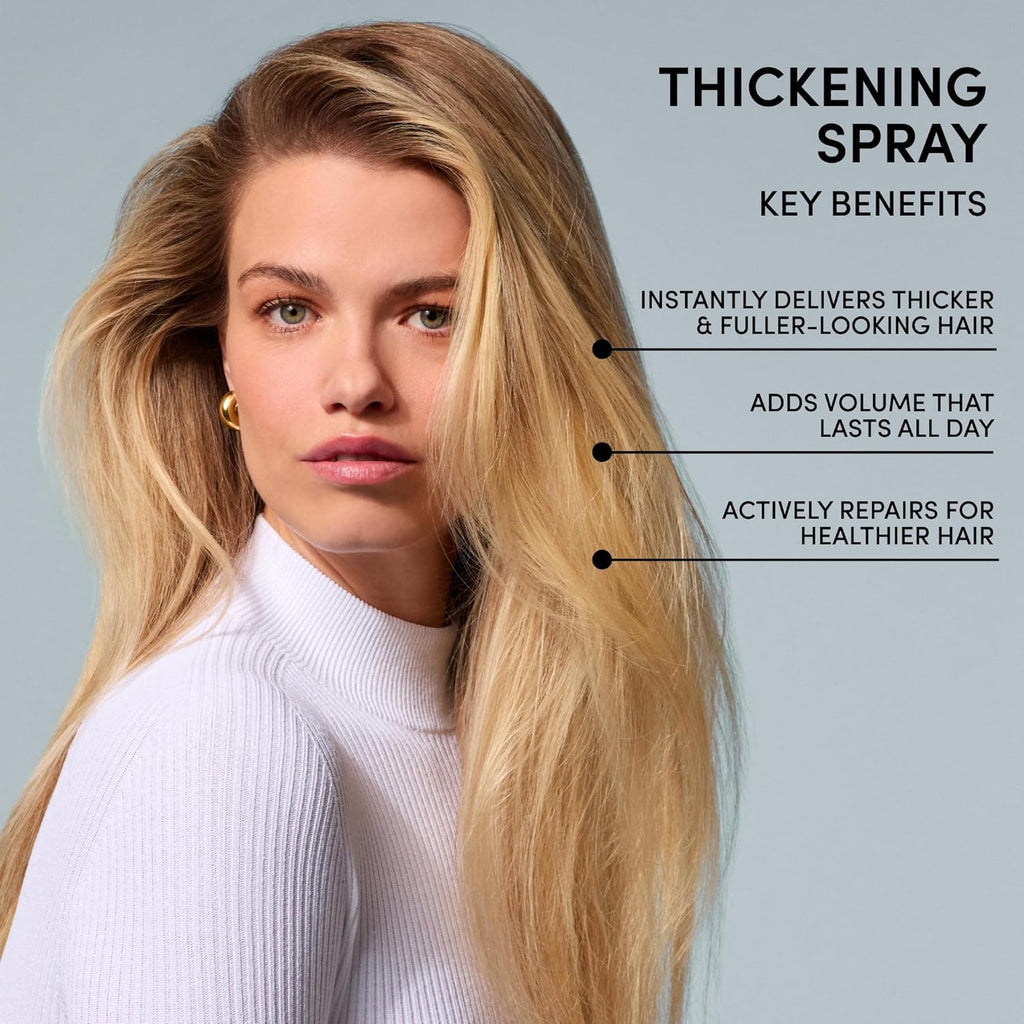 OUA Hai Thickenin Spra Thickenin Volumizin Spra fo Instantl Thicker Fuller-Lookin Hai Protects Strengthen Repair wit Amarant Peptid Amin Acid ( F Oz)