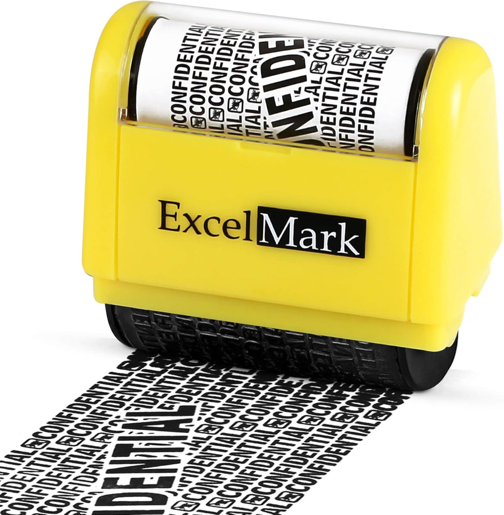 ExcelMark Rolling Identity Theft Stamp (Large)