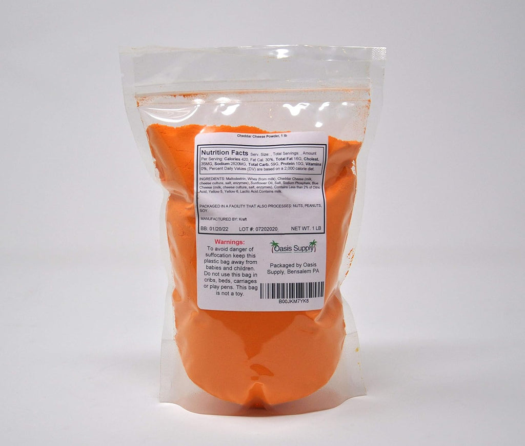 Oasis Supply Cheddar Cheese Powder - 4lb Package