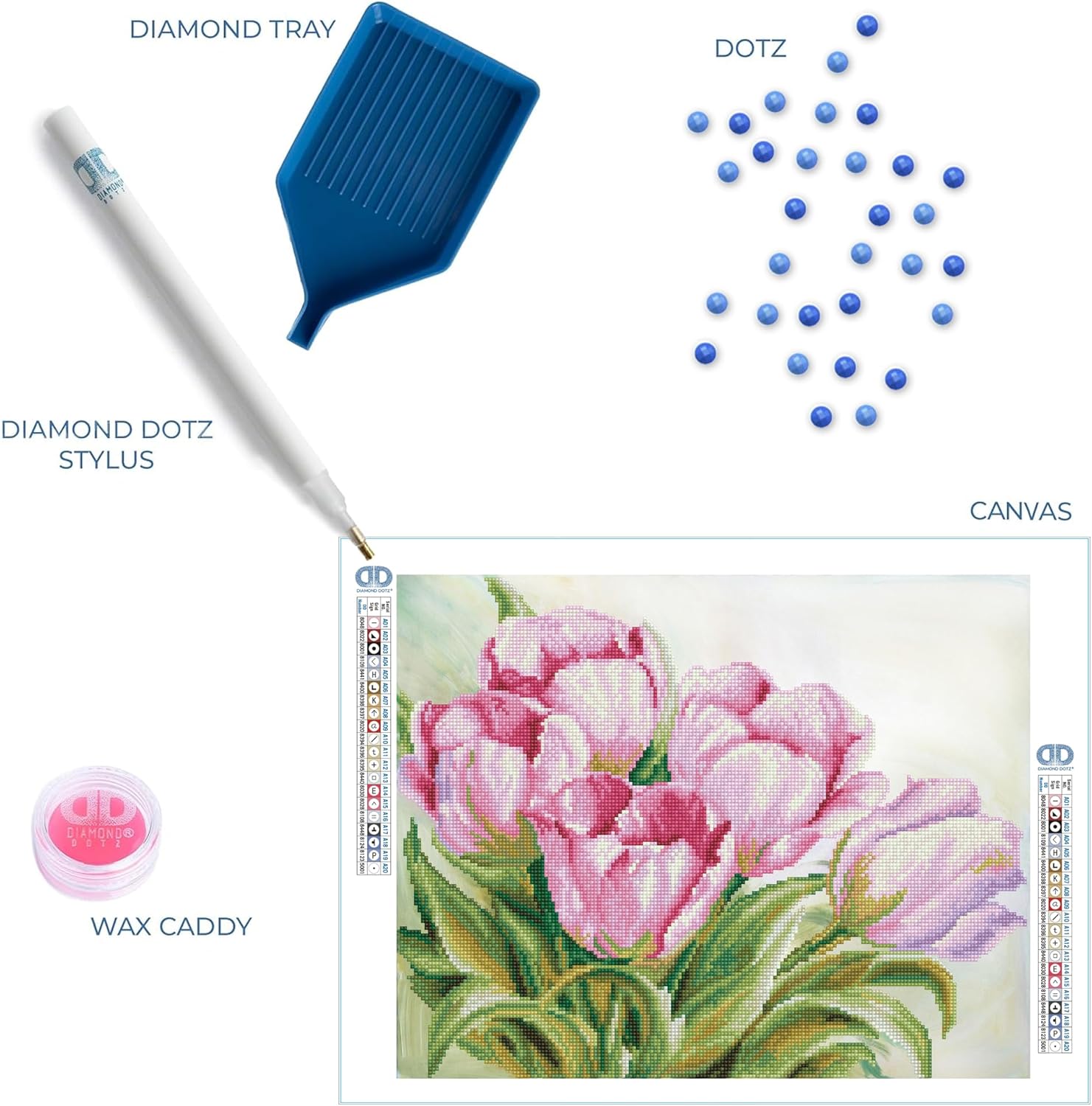 DIAMON DOT Tuli Swath Diamon Paintin Kit fo Adult Diamon Ar Kit Relaxin Creativ Craf Ki wit Dot Gem 16x20