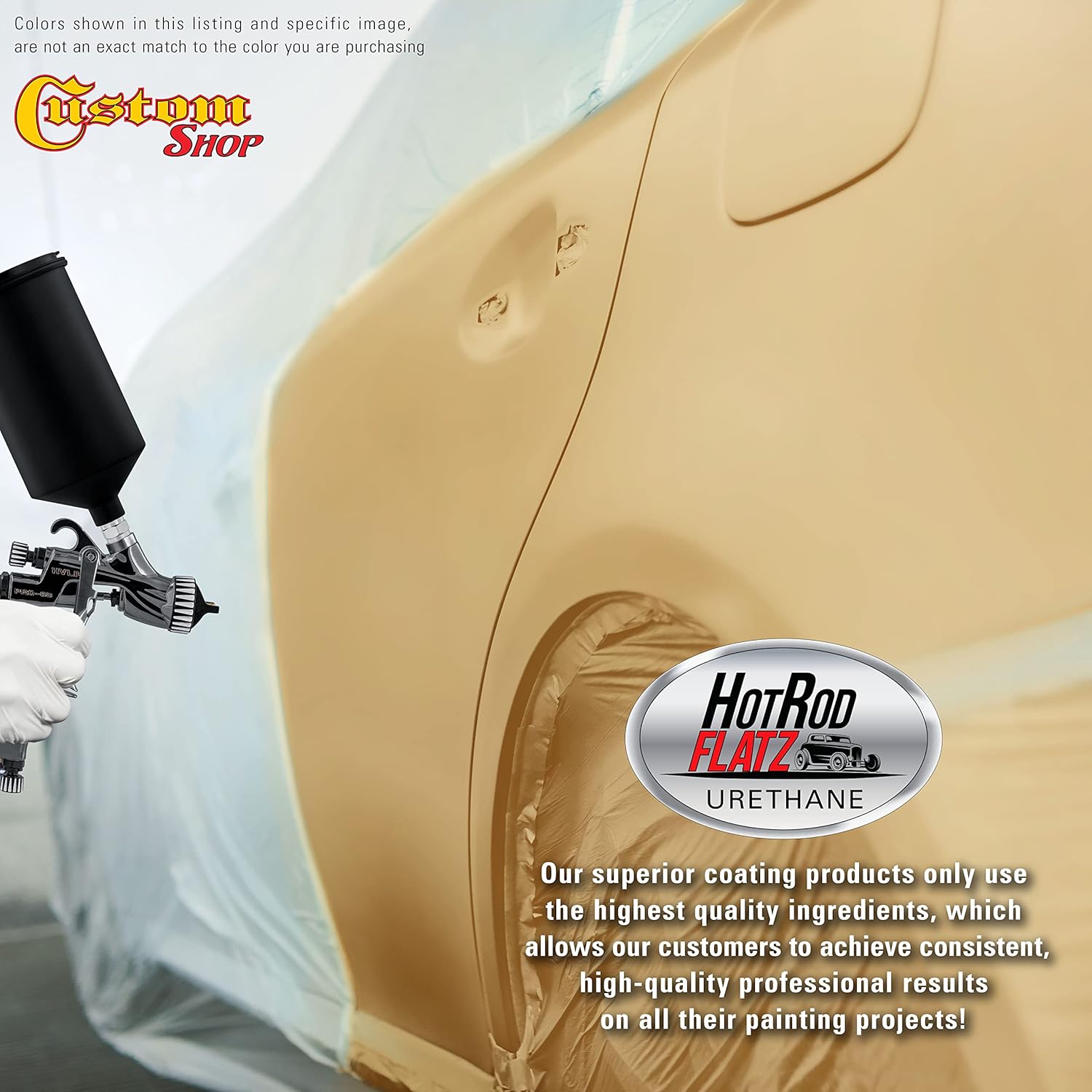 Custo Sho Deser Stor Ta Ho Ro Flat Fla Matt Sati Urethan Aut Pain Complet Quar Pain Ki Professiona Lo Shee Automotive Ca Truc Coating 4: Mi Ratio
