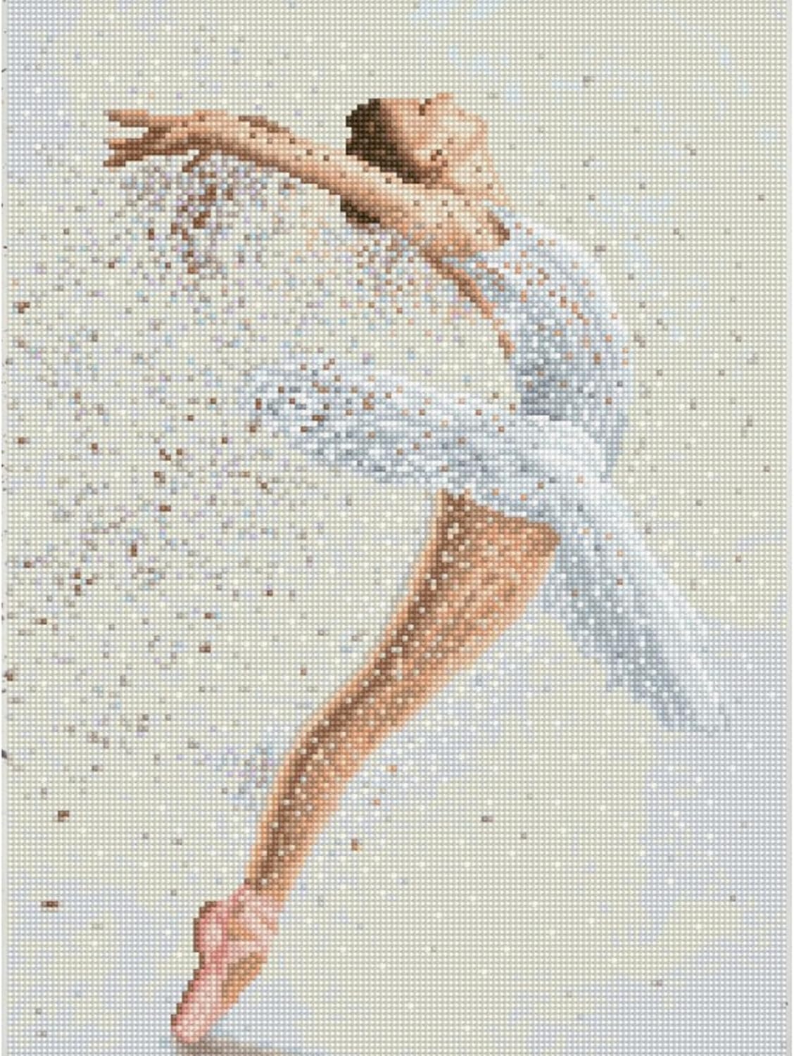 DIAMON DOT Giv Al Balle Diamon Paintin Kit fo Adult Diamon Ar Kit Relaxin Creativ Craf Ki wit Dot Gem 14.5inchx20.3inch