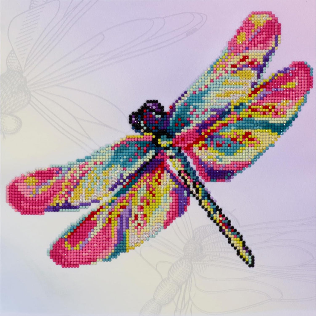 DIAMON DOT a Hom Drago Fl Glisse Diamon Paintin Kit fo Adult Diamon Ar Kit Relaxin Creativ Craf Ki wit Dot Gem 15x15