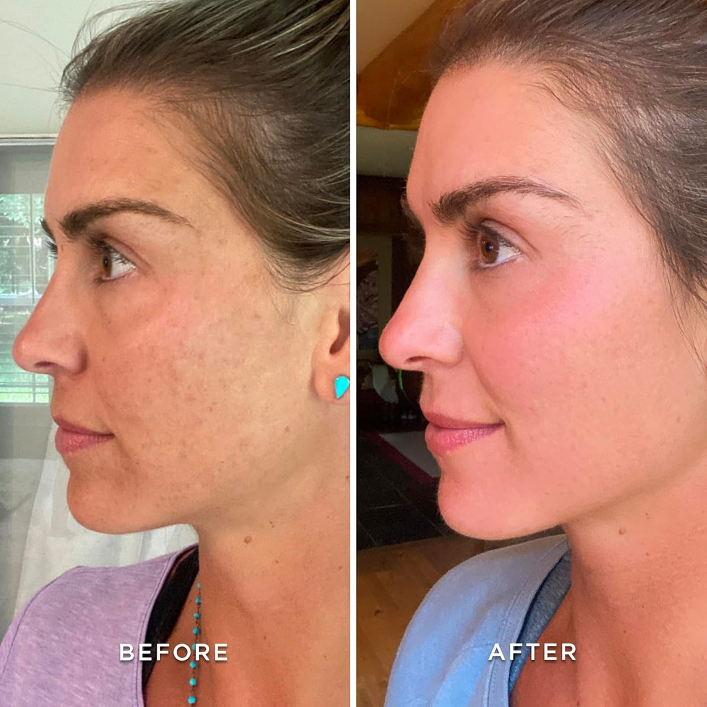 Tinte Minera Sunscree wit Non-Nan Zin Oxide SP 3 Fac Moisturizer GLO M b FR Skincar (Medium-Deep Hydratin Lightweigh Fac Crea fo Smoothe Glowin Ski Reef-Saf Sunscreen