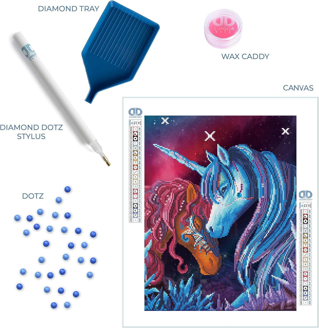 DIAMON DOT Crysta Garde Unicor Diamon Paintin Kit fo Adult Diamon Ar Kit Relaxin Creativ Craf Ki wit Dot Gem 16inchx20inch