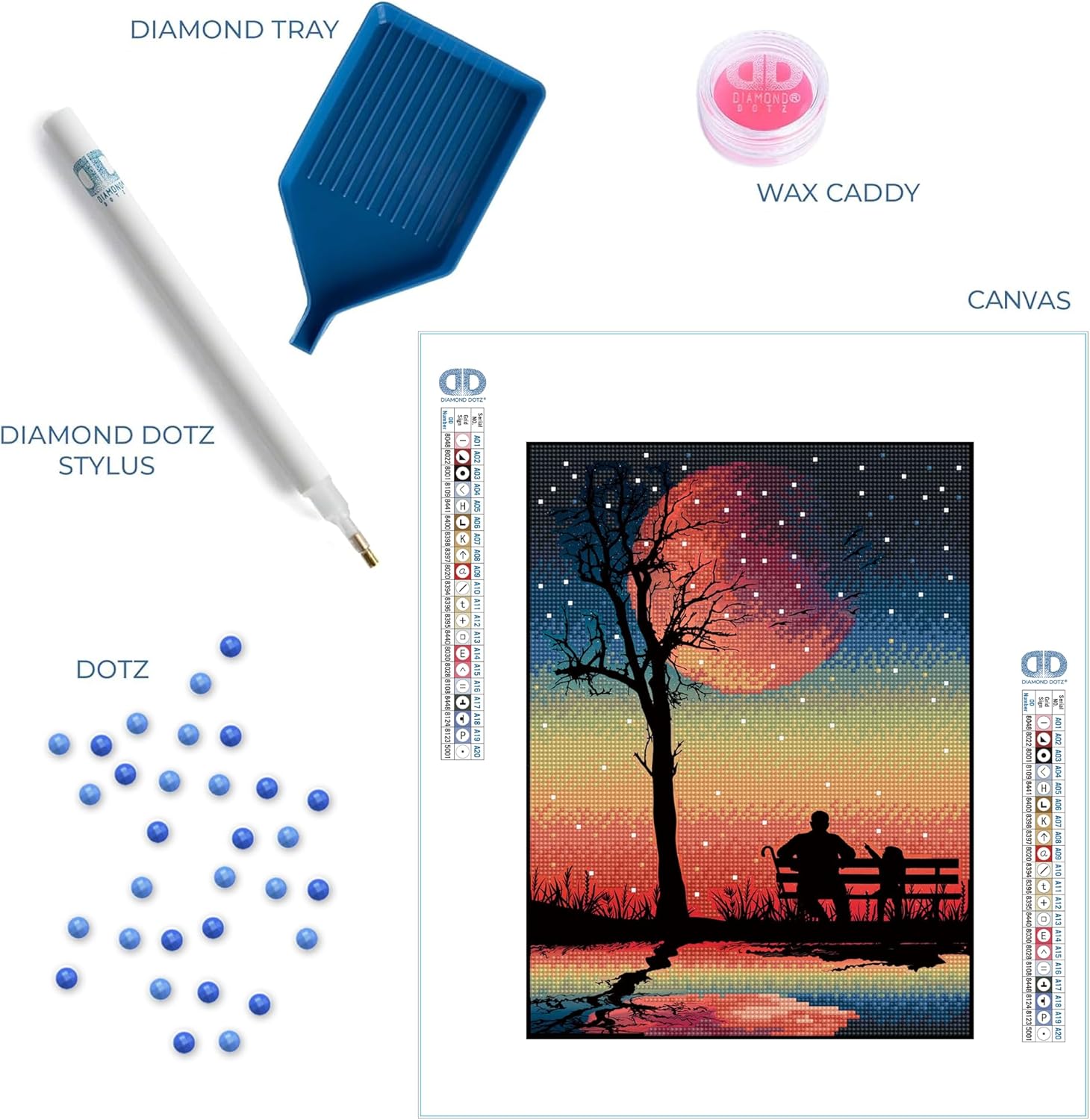 DIAMON DOT Priceles Moment Scener Diamon Paintin Kit fo Adult Diamon Ar Kit Relaxin Creativ Craf Ki wit Dot Gems15.8inchx11.8inch