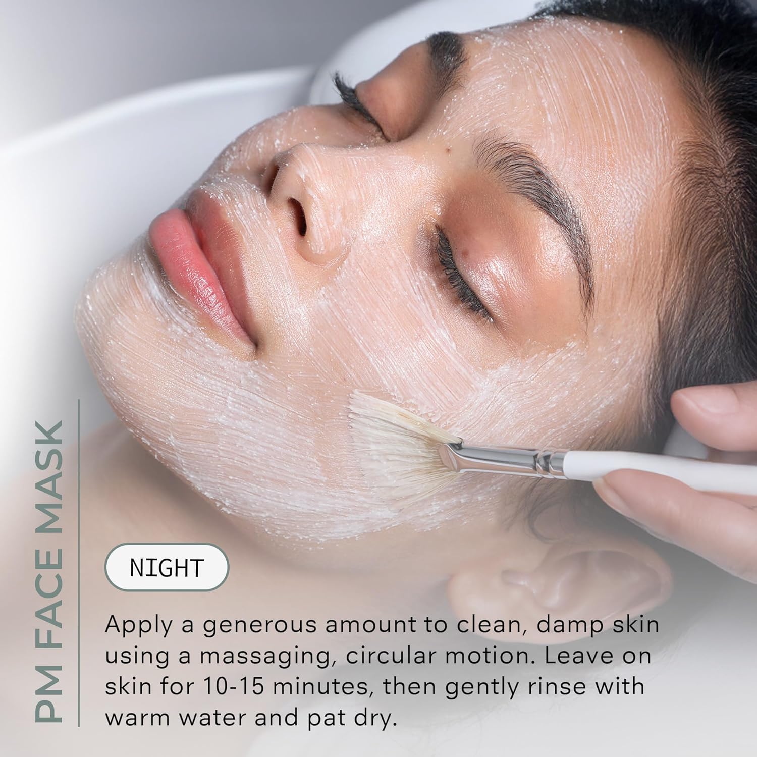 COSMEDI Glo Bambo Brightenin Facia Mas P Exfoliatin Facia Scru fo Tired Dul Uneve Ski Anti-Agin Gentl Nigh Fac Exfoliato wit Bambo Niacinamid Al Ski Types
