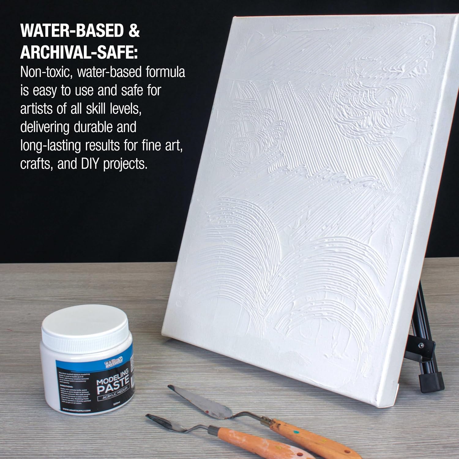 U.S Ar Suppl Acryli Modelin Past 16.9o (500ml Lightweight Flexible Mixable Sandable an Archival-Safe