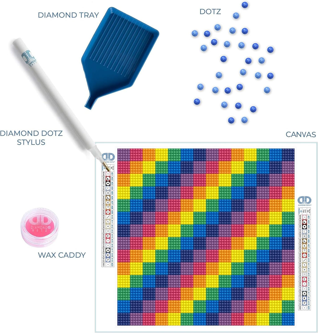 DIAMON DOT Tetrimino Diamon Paintin Kit fo Adult Diamon Ar Kit Relaxin Creativ Craf Ki wit Dot Gem Ki8x8