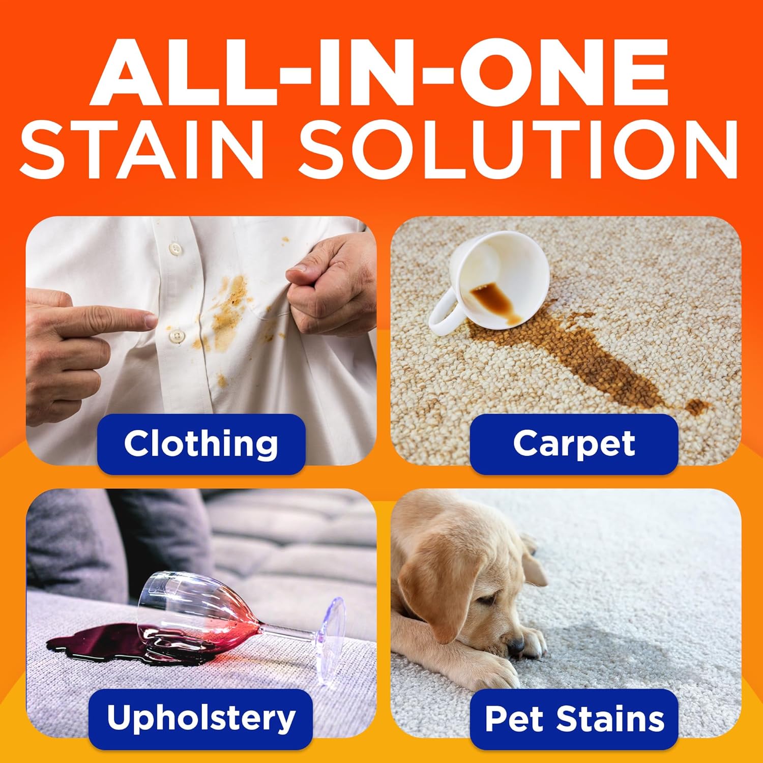 Tid Laundr Stai Remove Spra wit Oxi Stai Remove fo Clothes Carpet Upholstery Pe Bedding More Stai Treate Spra fo Toug Stain fro Wine Coffee Grease 21. F O (Pac o 2)