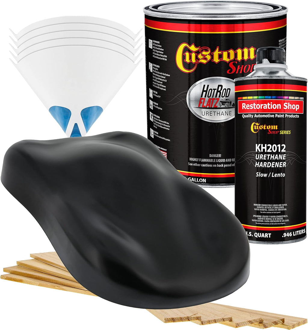 Custo Sho Blac Diamon Firemis Ho Ro Flat Fla Matt Sati Urethan Aut Pain Complet Gallo Pain Ki Professiona Lo Shee Automotive Ca Truc Coating 4: Mi Ratio