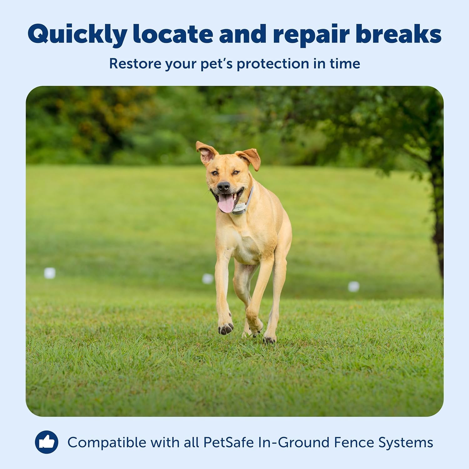 PetSaf Wir Brea Locato Effectiv Accurat Faul Detecto wit Dual-Ton Detectio Wir Signa Teste Fenc Troubleshootin Diagnosti Too In-Groun Fenc Repai Accessory