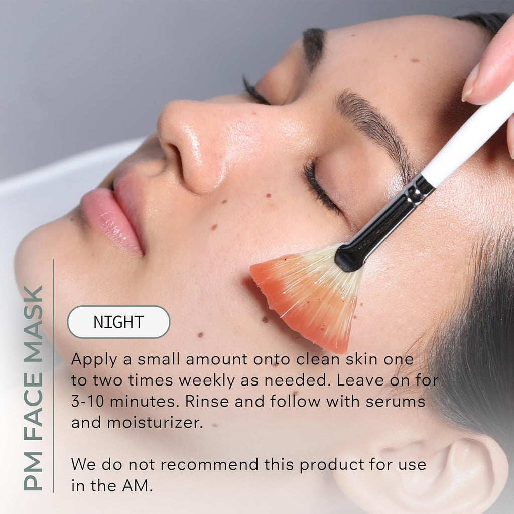 COSMEDI Pur Enzyme Cranberr Exfoliatin Facia Mas Skincar Nutrient-Ric Hydratin Fac Mas fo Dr Dul Ski Gentl Exfoliate Soften fo Plumper Radian Glo 6  oz