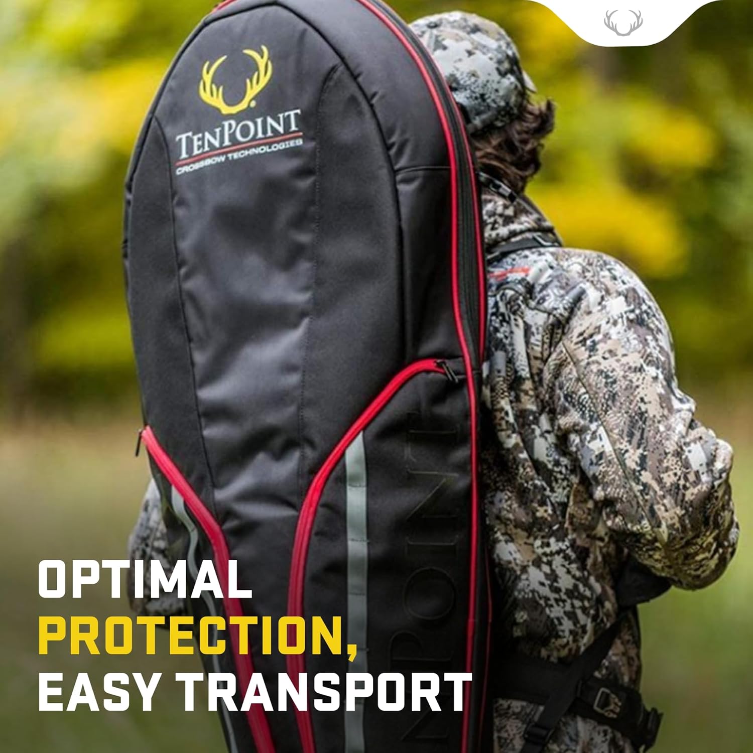 TenPoin Narro Sof Case Black/Re Easil Transpor Protec You Crossbow