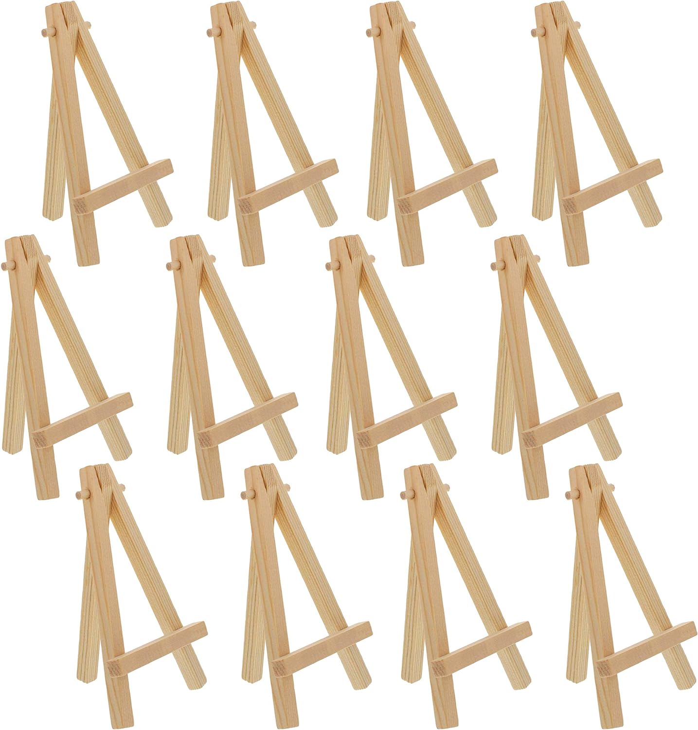 U.S Ar Suppl 5inc Min Ease (1 Pack Natura Woode A-Fram Tableto Displa Stand Min Ease Stan Smal Easel fo Display Smal Canvases Crafts Busines Cards Signs Photos Gifts